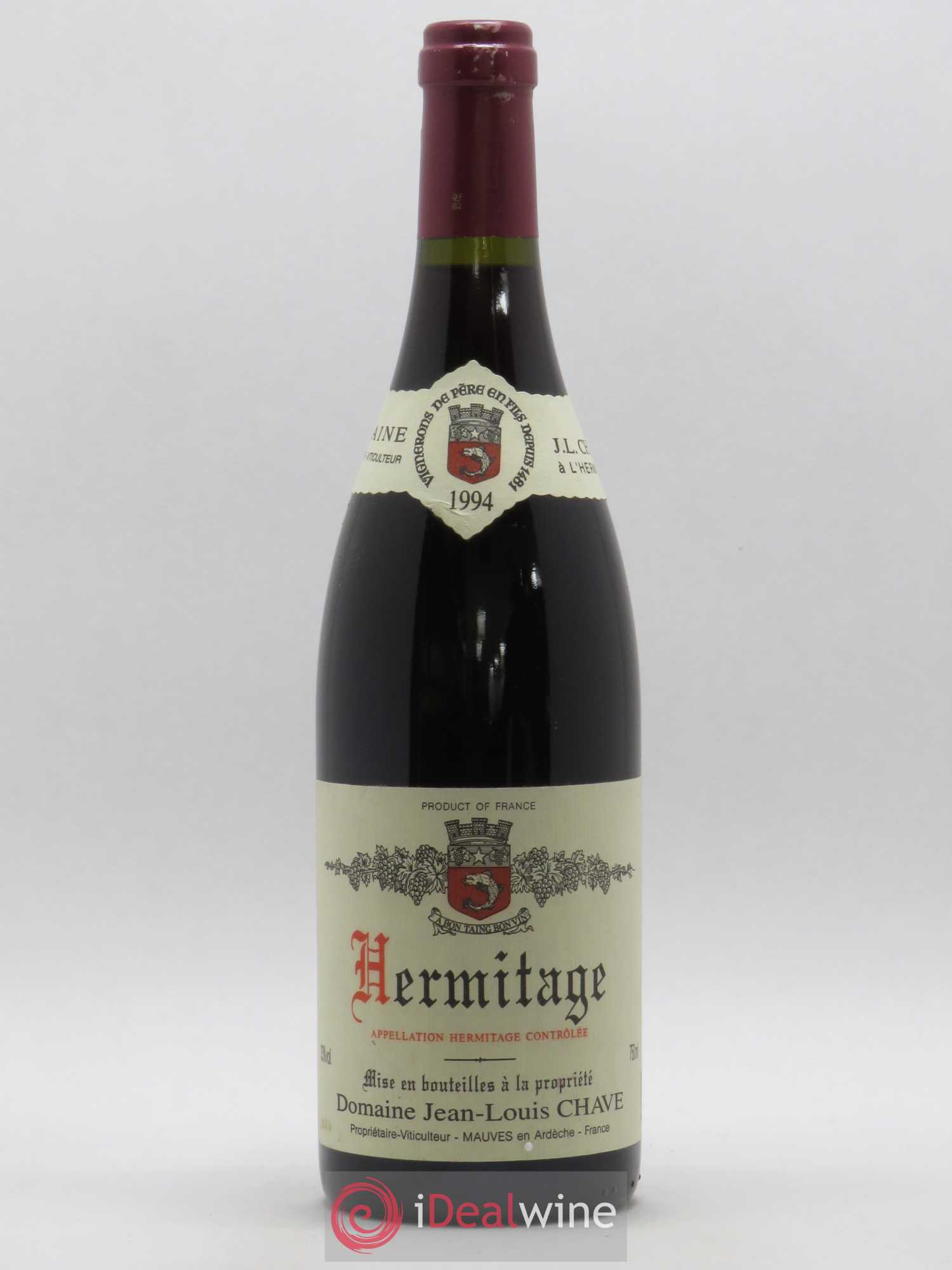 Hermitage Jean-Louis Chave 1994 - Lot de 1 bouteille - 0