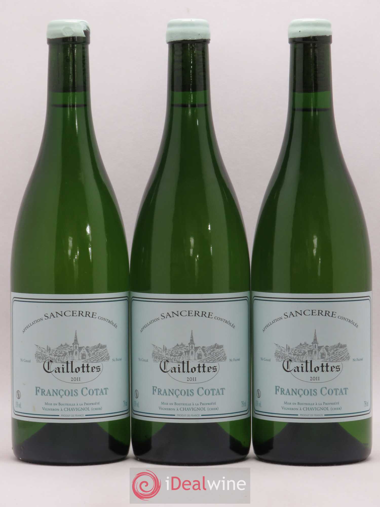 Sancerre Les Caillottes François Cotat 2011 - Lot de 3 bouteilles - 0