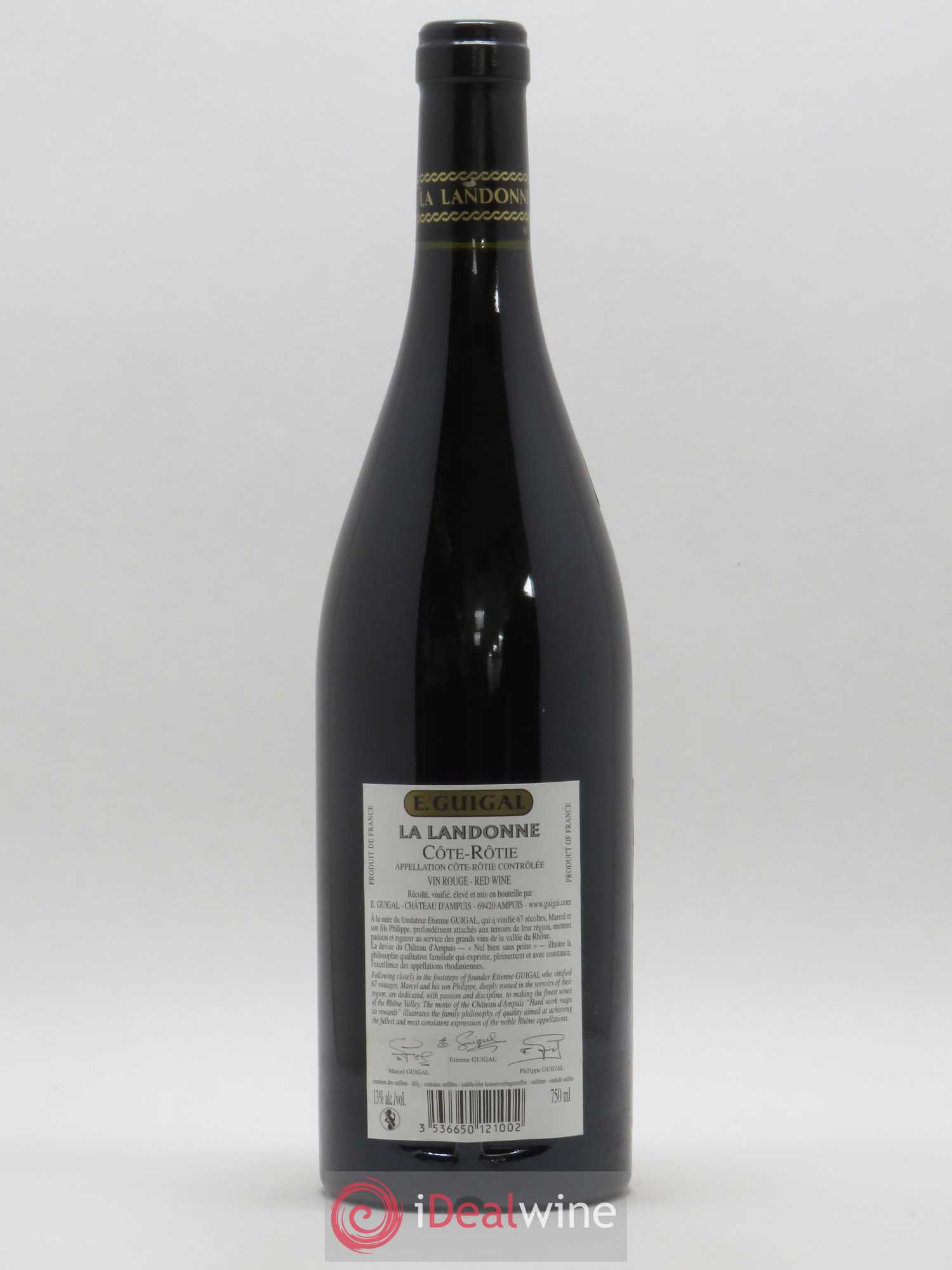 Côte-Rôtie La Landonne Guigal 2004 - Lot de 1 bouteille - 1