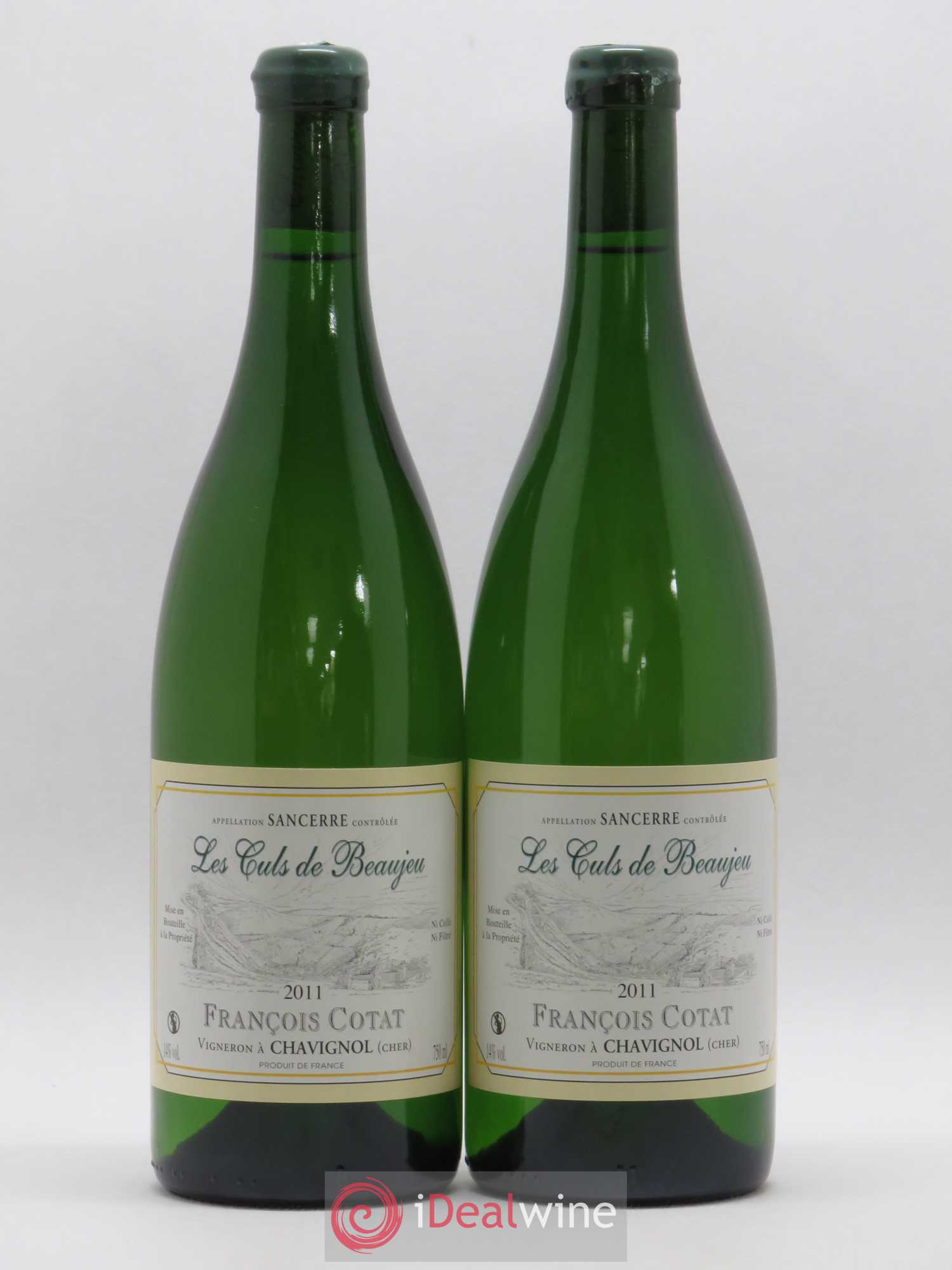 Sancerre Les Culs de Beaujeu François Cotat 2011 - Lot de 2 bouteilles - 0