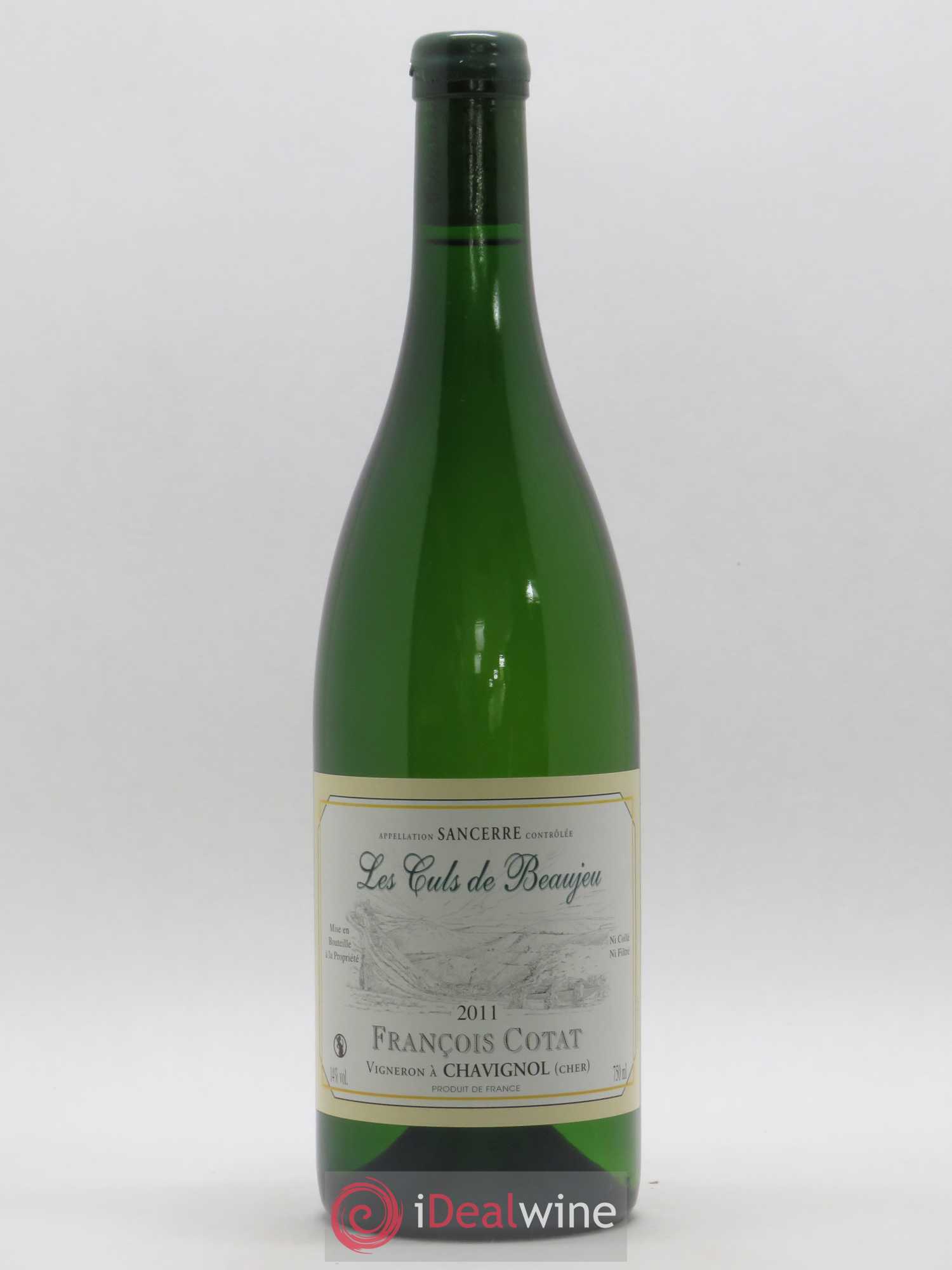 Sancerre Les Culs de Beaujeu François Cotat 2011 - Posten von 1 Flasche - 0
