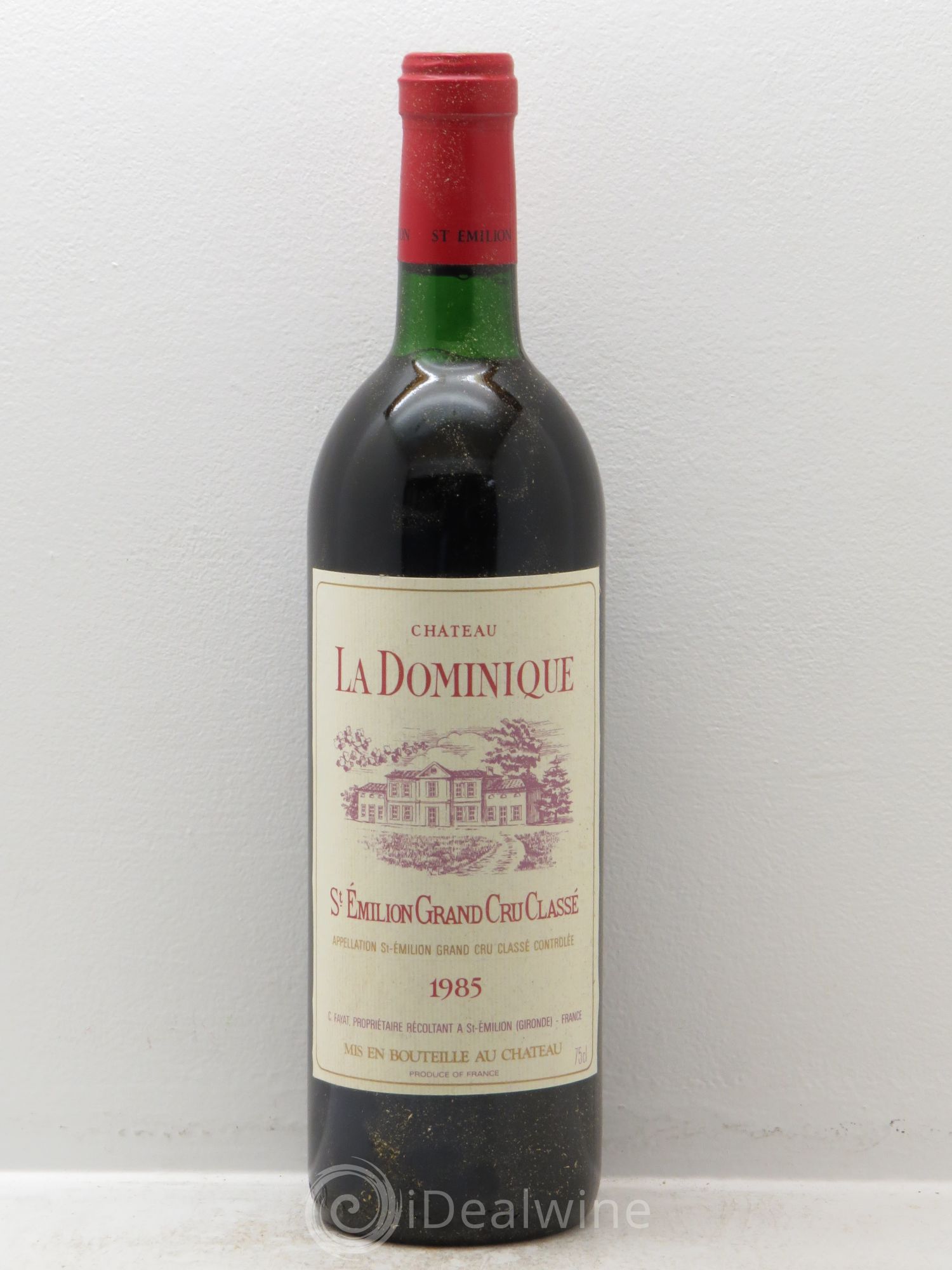 Château la Dominique Grand Cru Classé 1985 - Lot de 12 bouteilles - 0