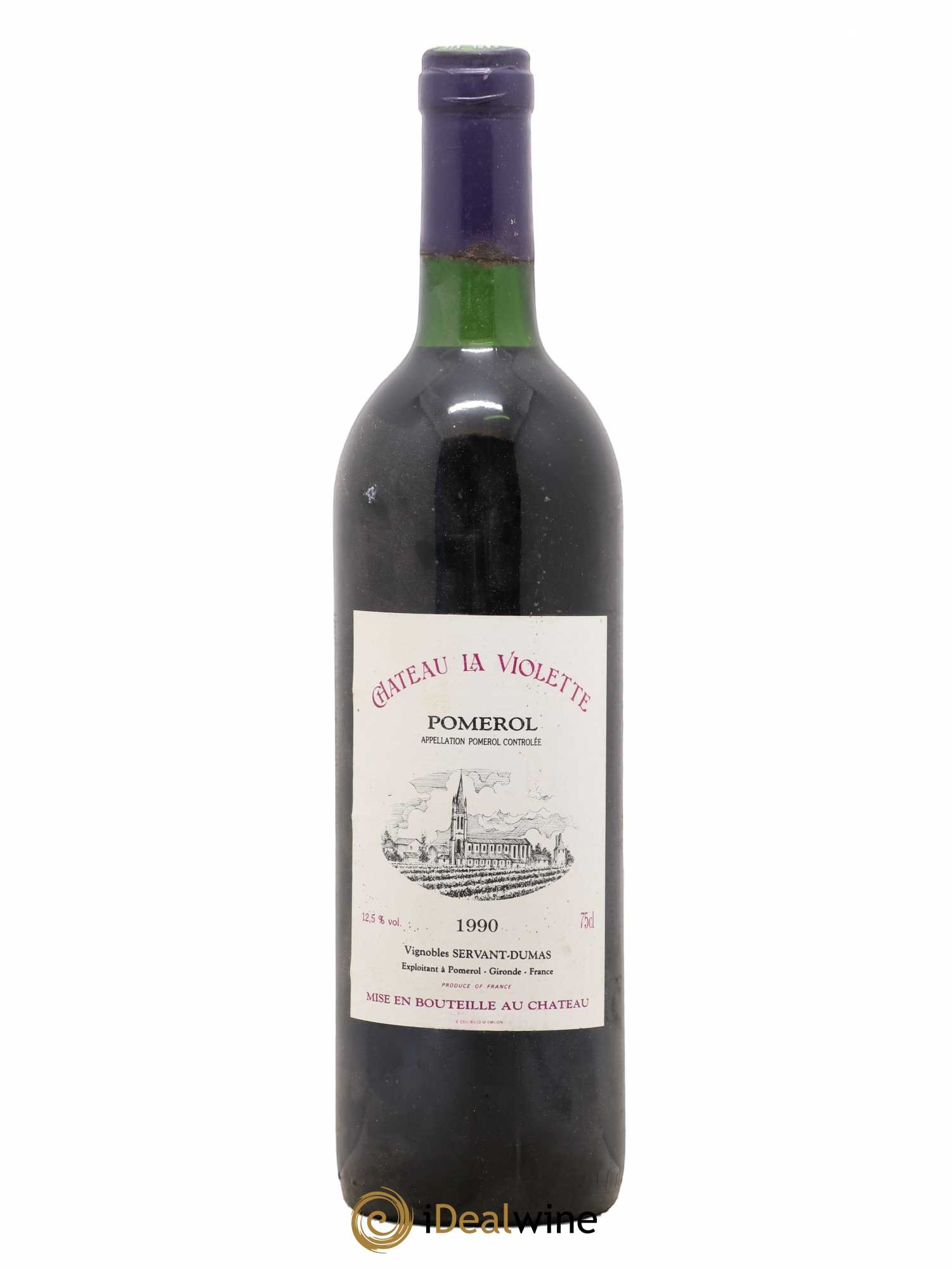 Château la Violette 1990 - Lot de 1 bouteille - 0