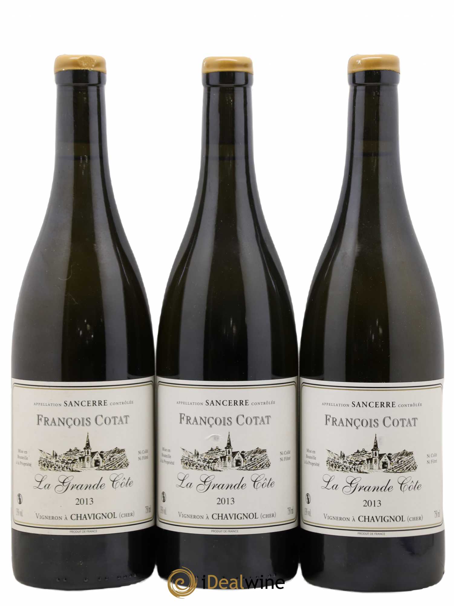 Sancerre La Grande Côte François Cotat 2013 - Lot de 3 bouteilles - 0