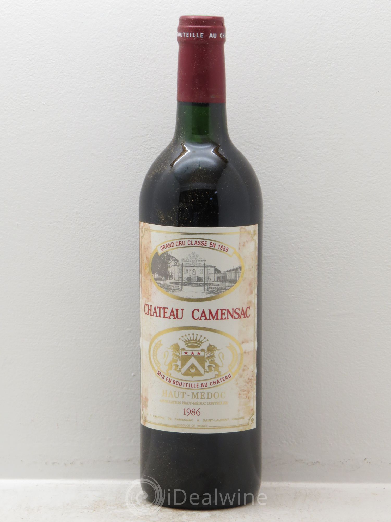 Château Camensac 5ème Grand Cru Classé 1986 - Lot de 12 bouteilles - 0