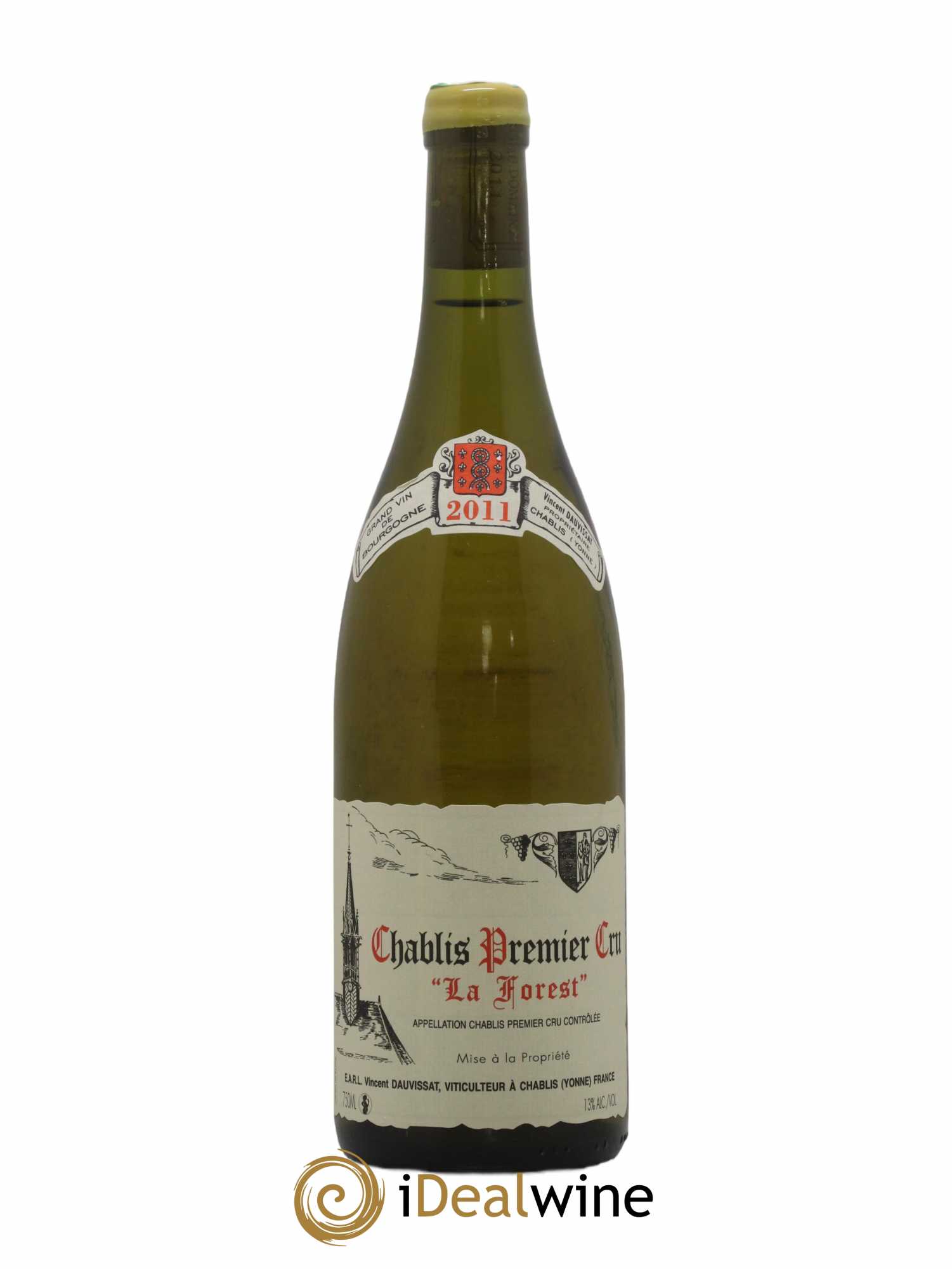 Chablis 1er Cru La Forest Vincent Dauvissat (Domaine) 2011 - Lot de 1 bouteille - 0