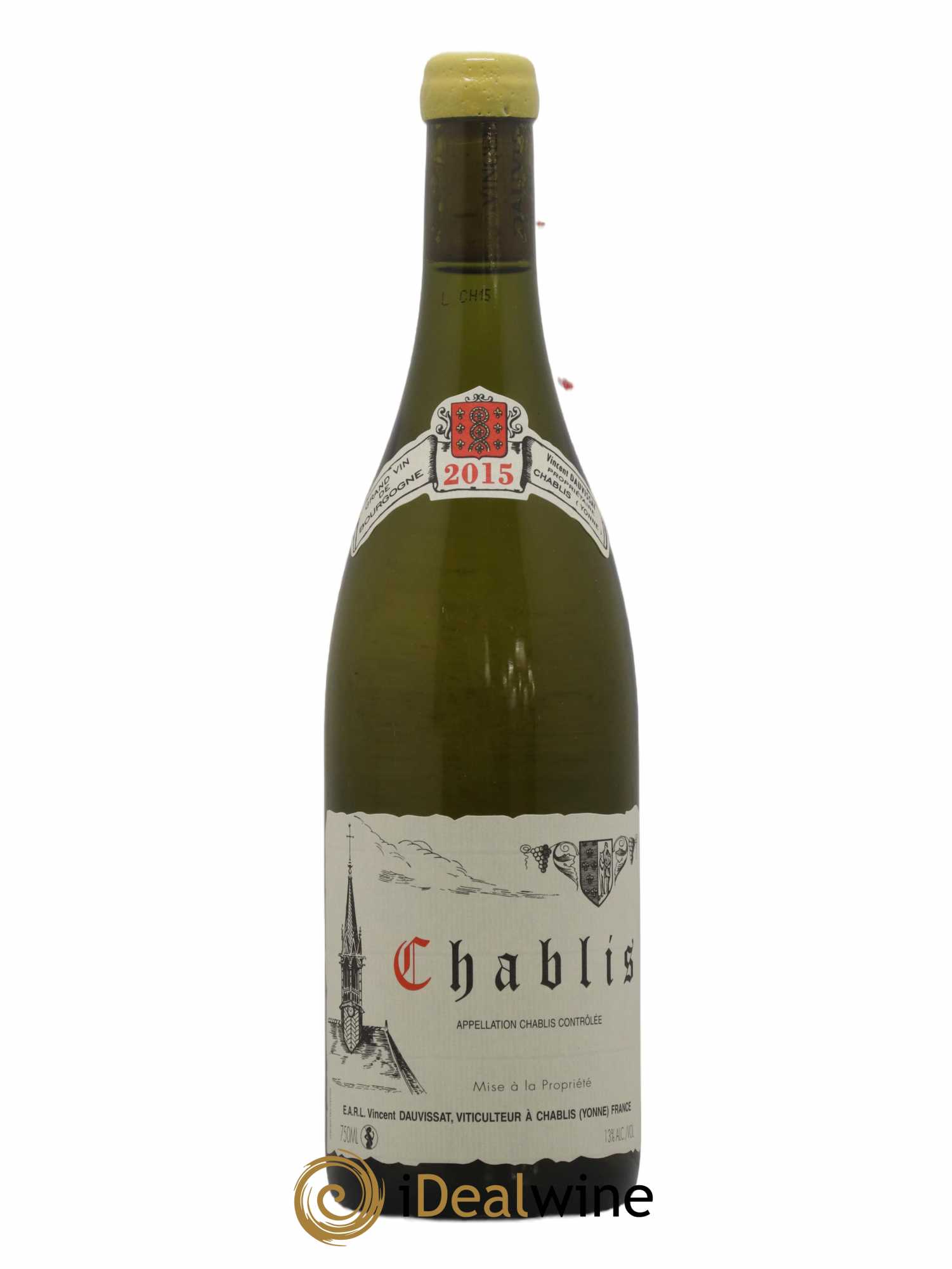 Chablis Vincent Dauvissat (Domaine) 2015 - Lot de 1 bouteille - 0