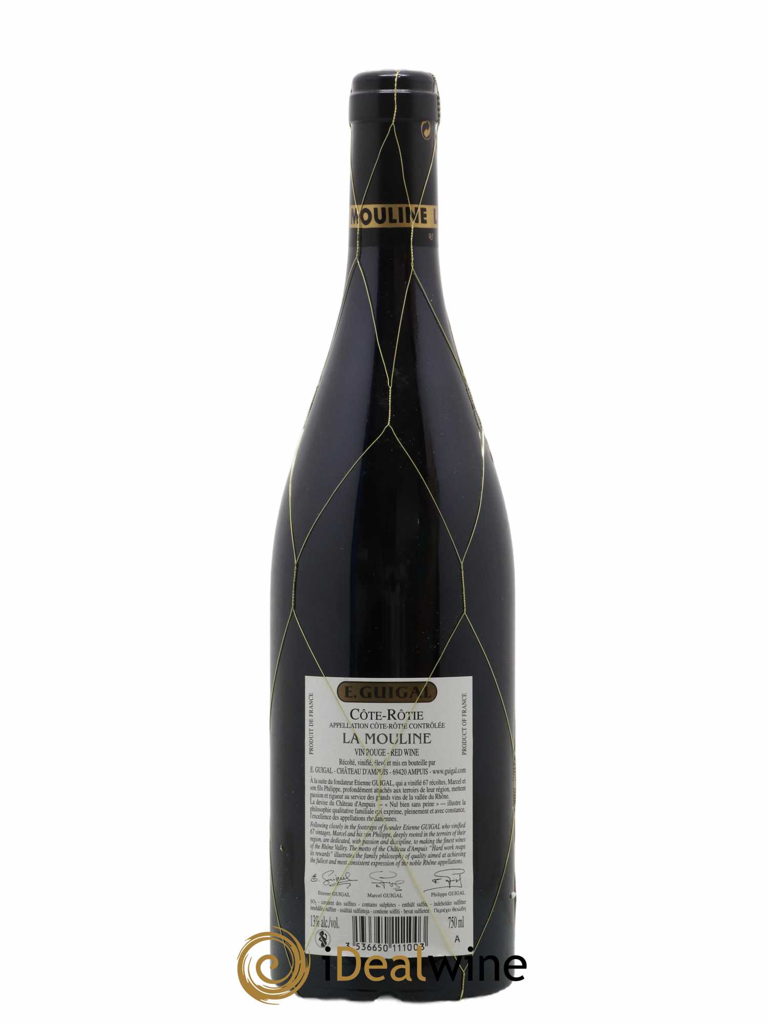 Côte-Rôtie La Mouline Guigal 2008 - Lot de 1 bouteille - 1
