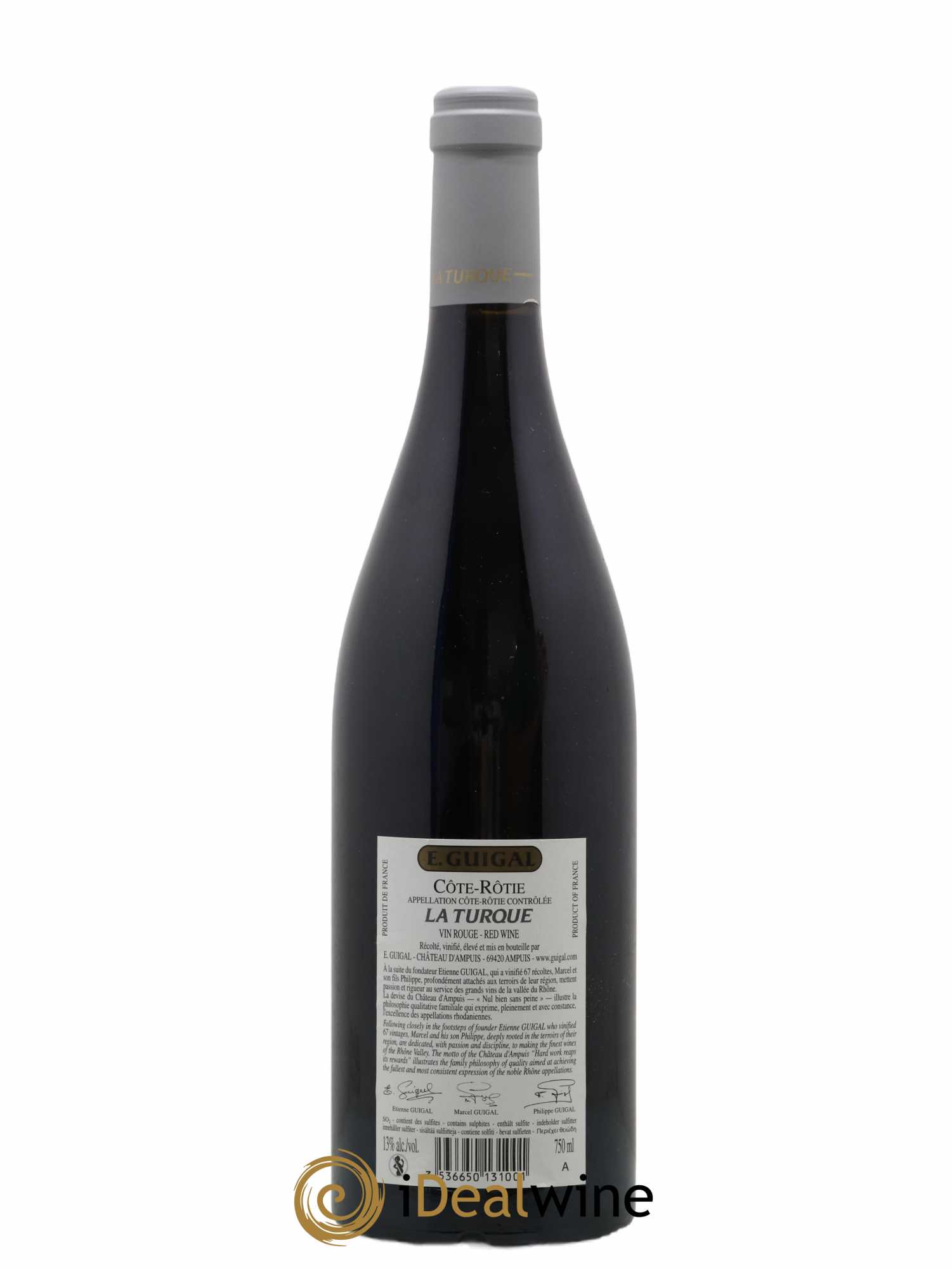 Côte-Rôtie La Turque Guigal 2008 - Lot de 1 bouteille - 1