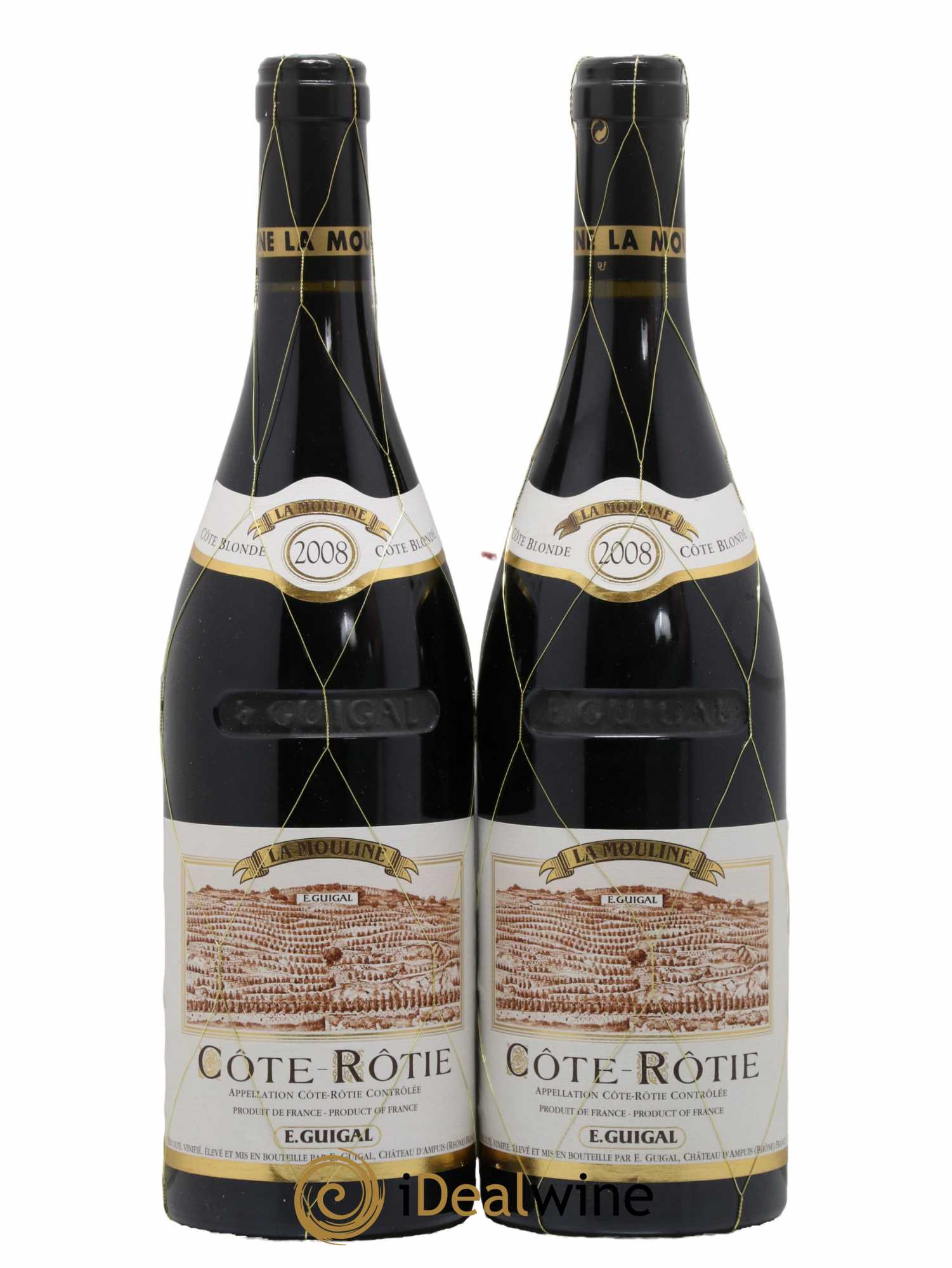 Côte-Rôtie La Mouline Guigal 2008 - Lot de 2 bouteilles - 0