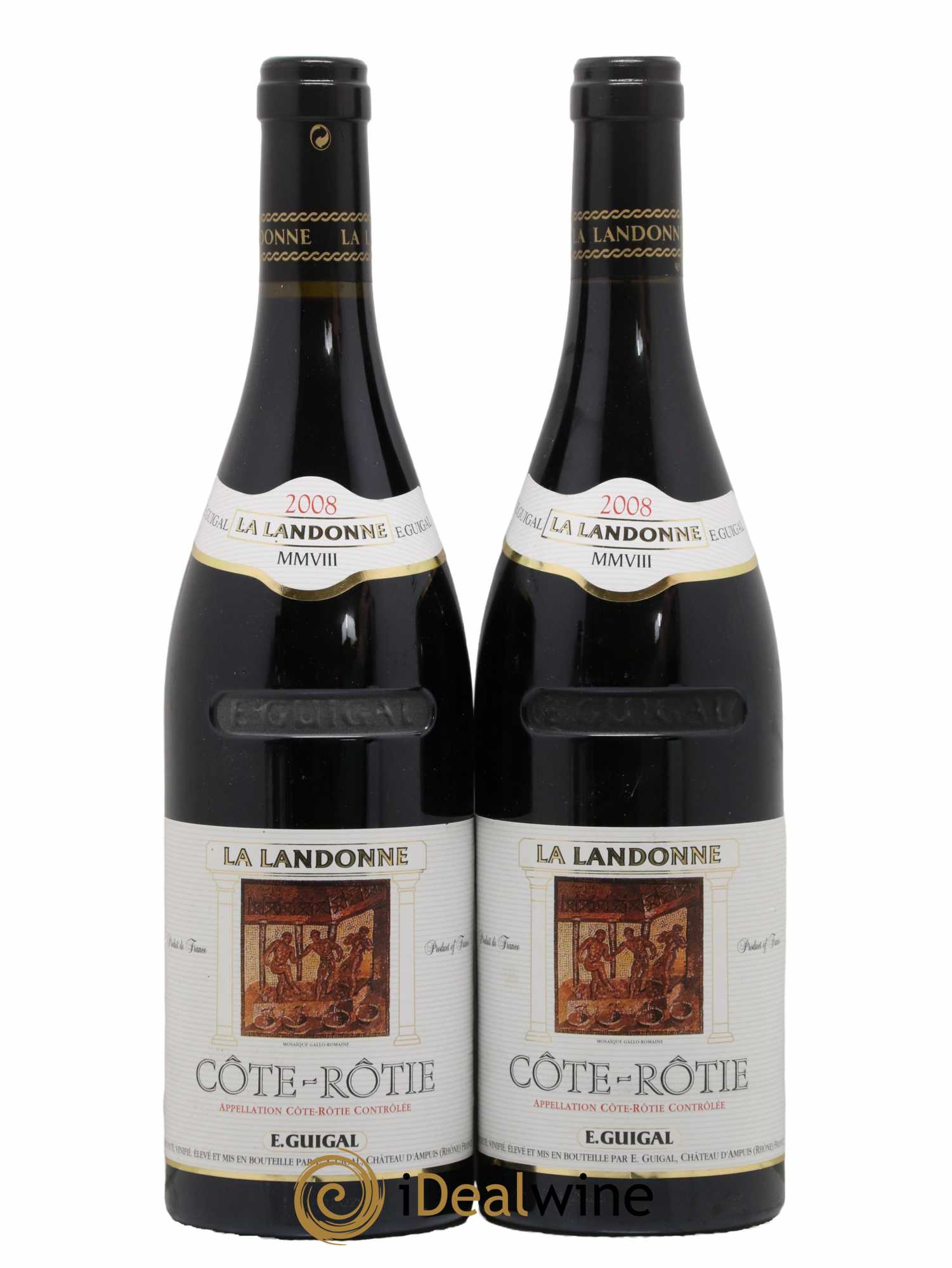 Côte-Rôtie La Landonne Guigal 2008 - Lot de 2 bouteilles - 0