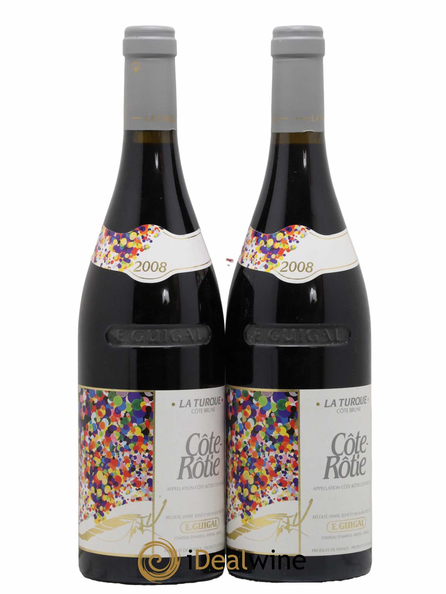 Côte-Rôtie La Turque Guigal 2008 - Lot de 2 bouteilles - 0