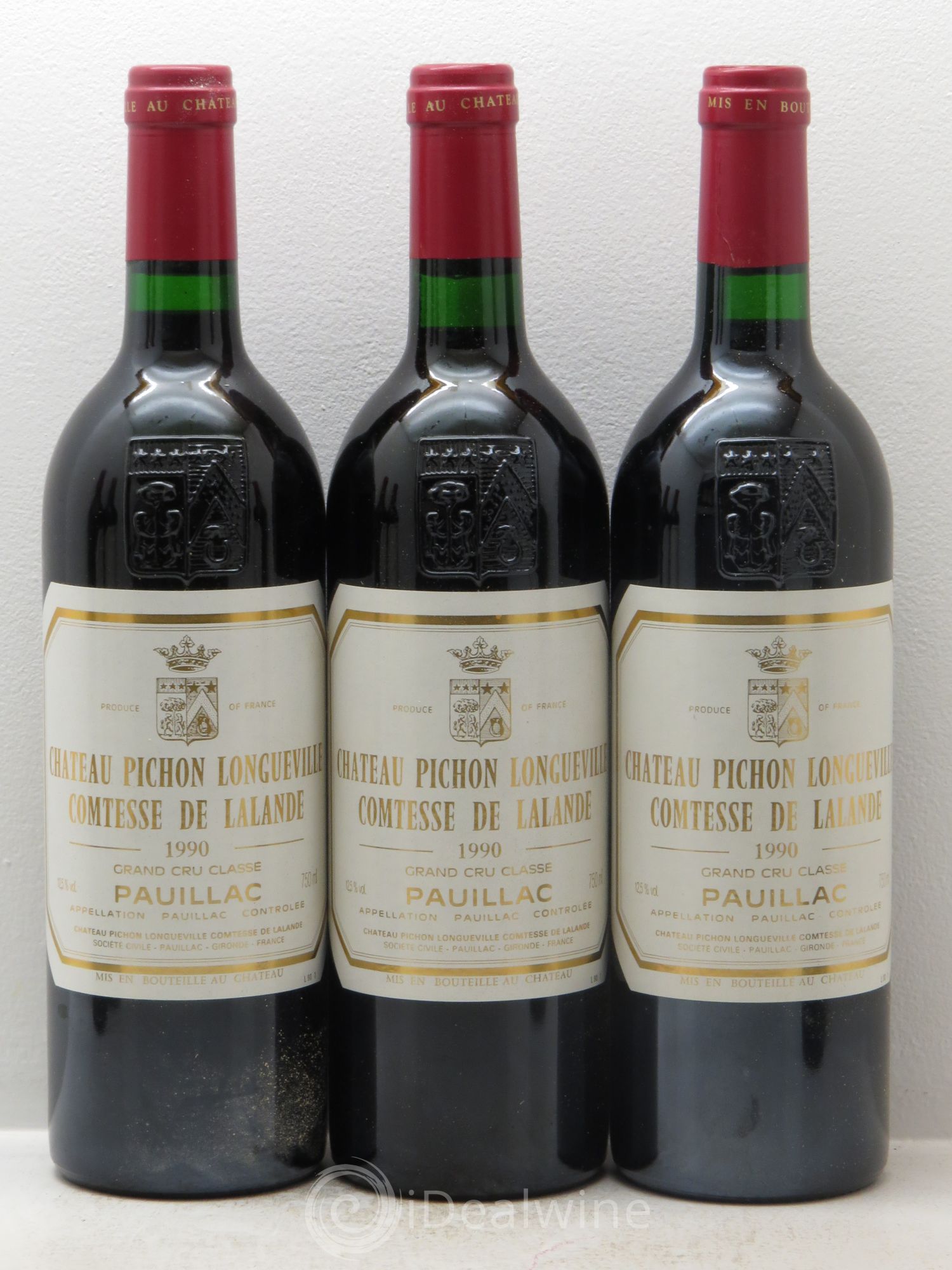 Château Pichon Longueville Comtesse de Lalande 2ème Grand Cru Classé 1990 - Lot de 12 bouteilles - 3