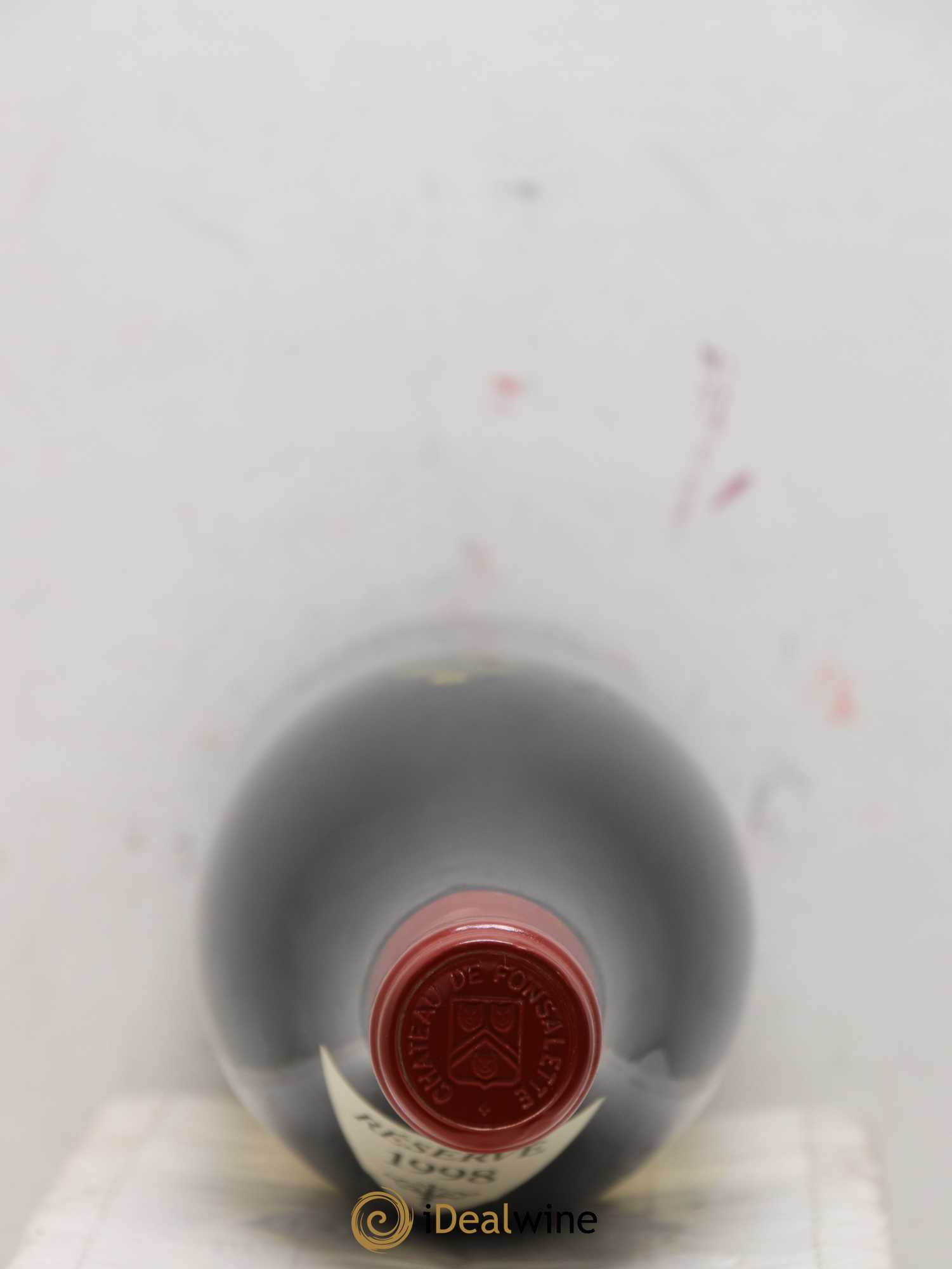 Côtes-du-Rhône Cuvée Syrah Château de Fonsalette 1998 - Lot de 1 bouteille - 1