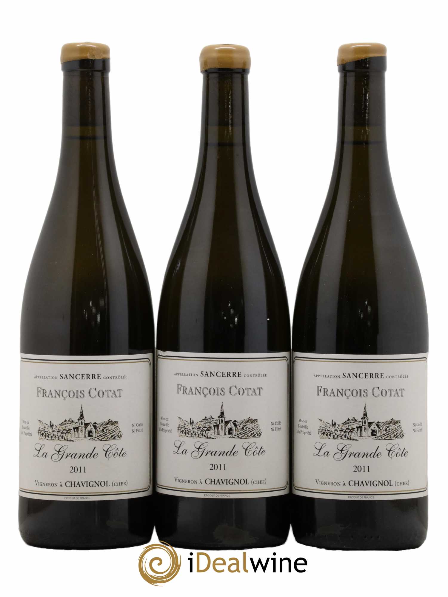 Sancerre La Grande Côte François Cotat 2011 - Lot de 3 bouteilles - 0