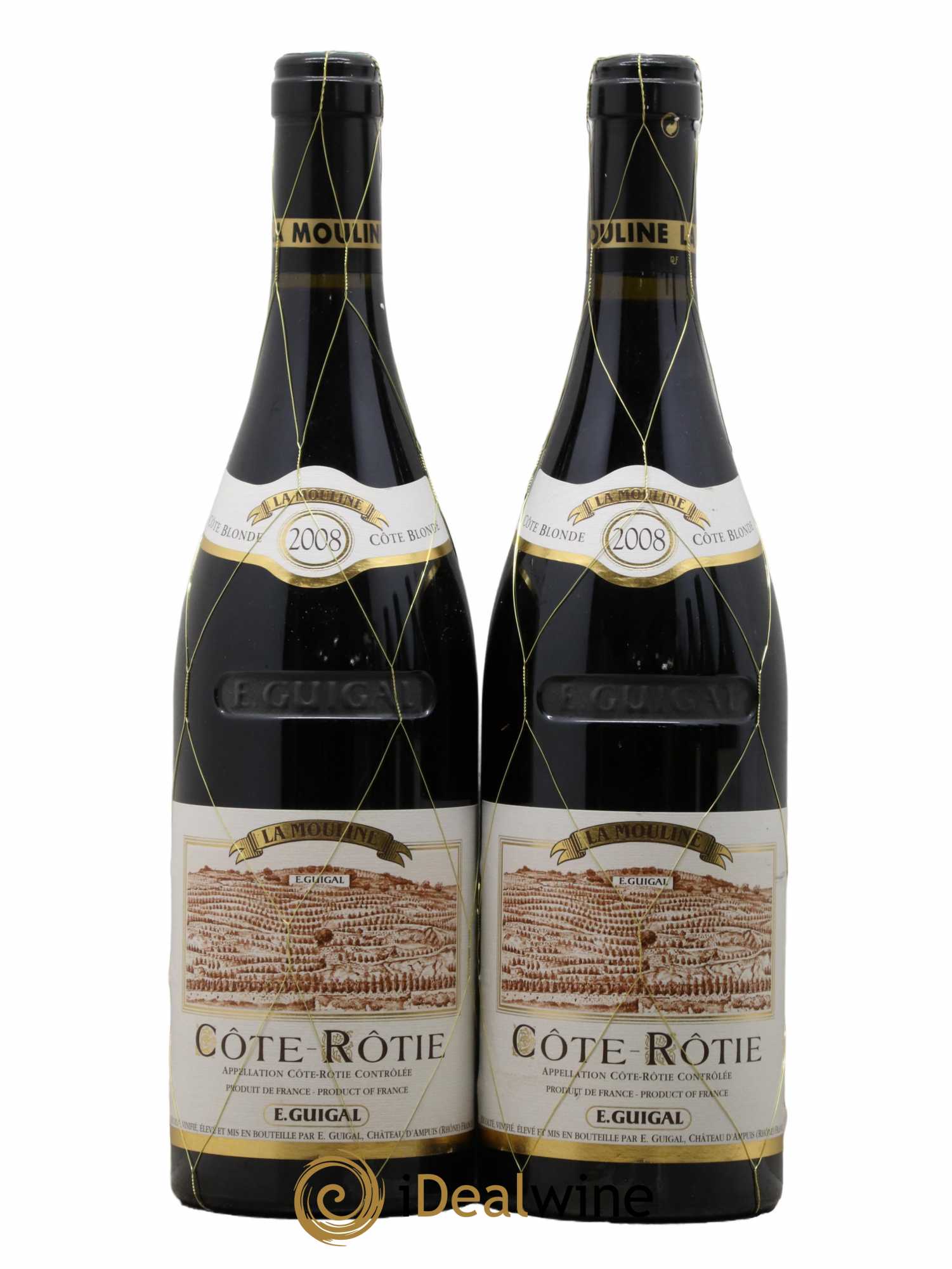Côte-Rôtie La Mouline Guigal 2008 - Lot de 2 bouteilles - 0