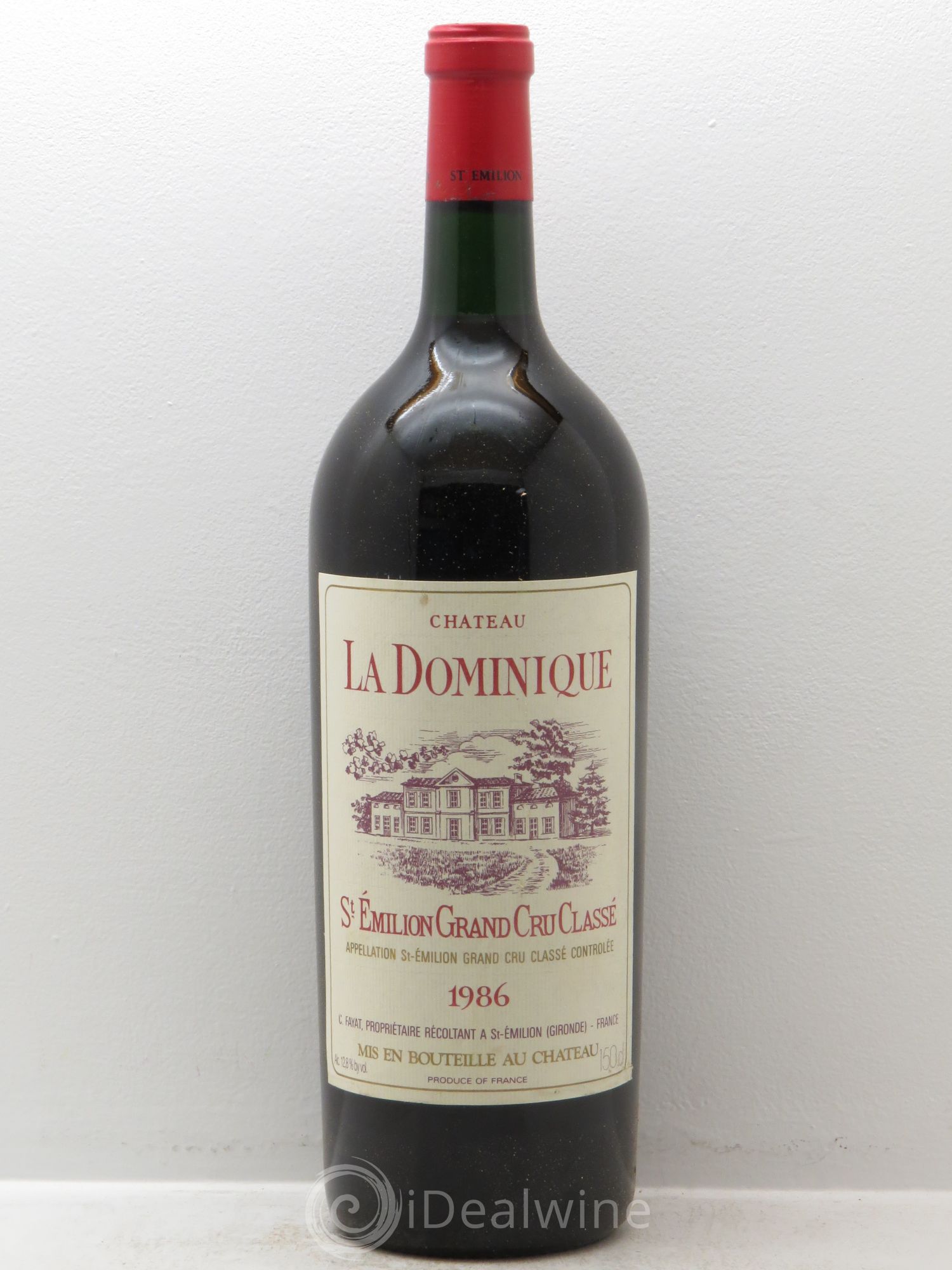 Château la Dominique Grand Cru Classé 1986 - Lot de 6 magnums - 0