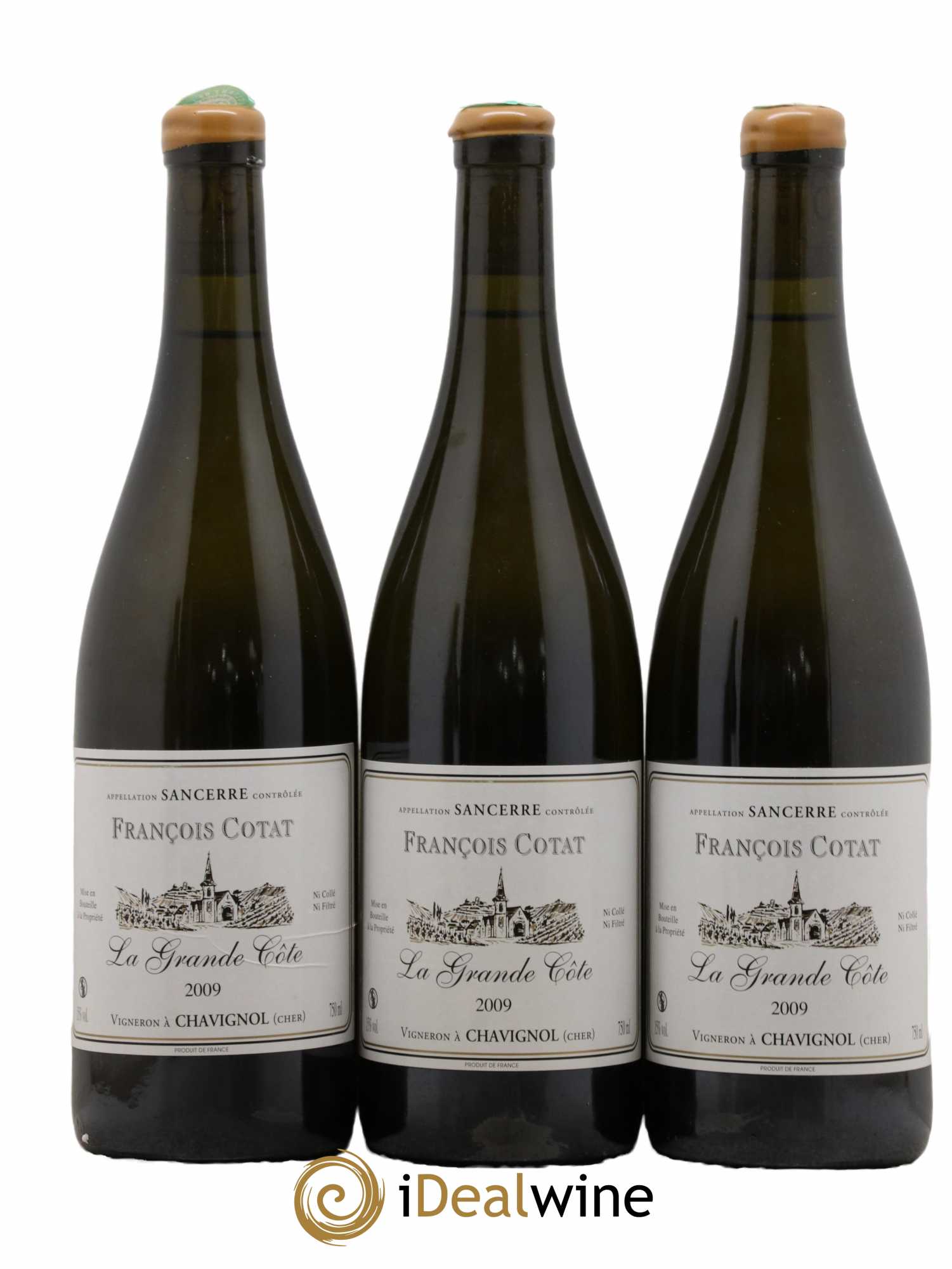 Sancerre La Grande Côte François Cotat 2009 - Lot de 3 bouteilles - 0