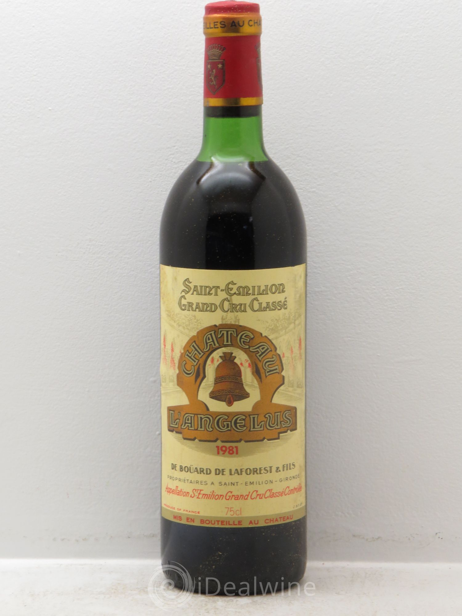 Château Angélus 1er Grand Cru Classé A 1981 - Lot de 1 bouteille - 0