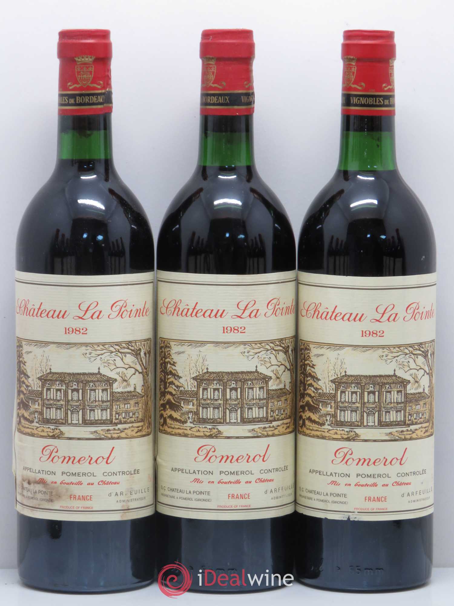 Château la Pointe 1982 - Lot de 12 bouteilles - 1