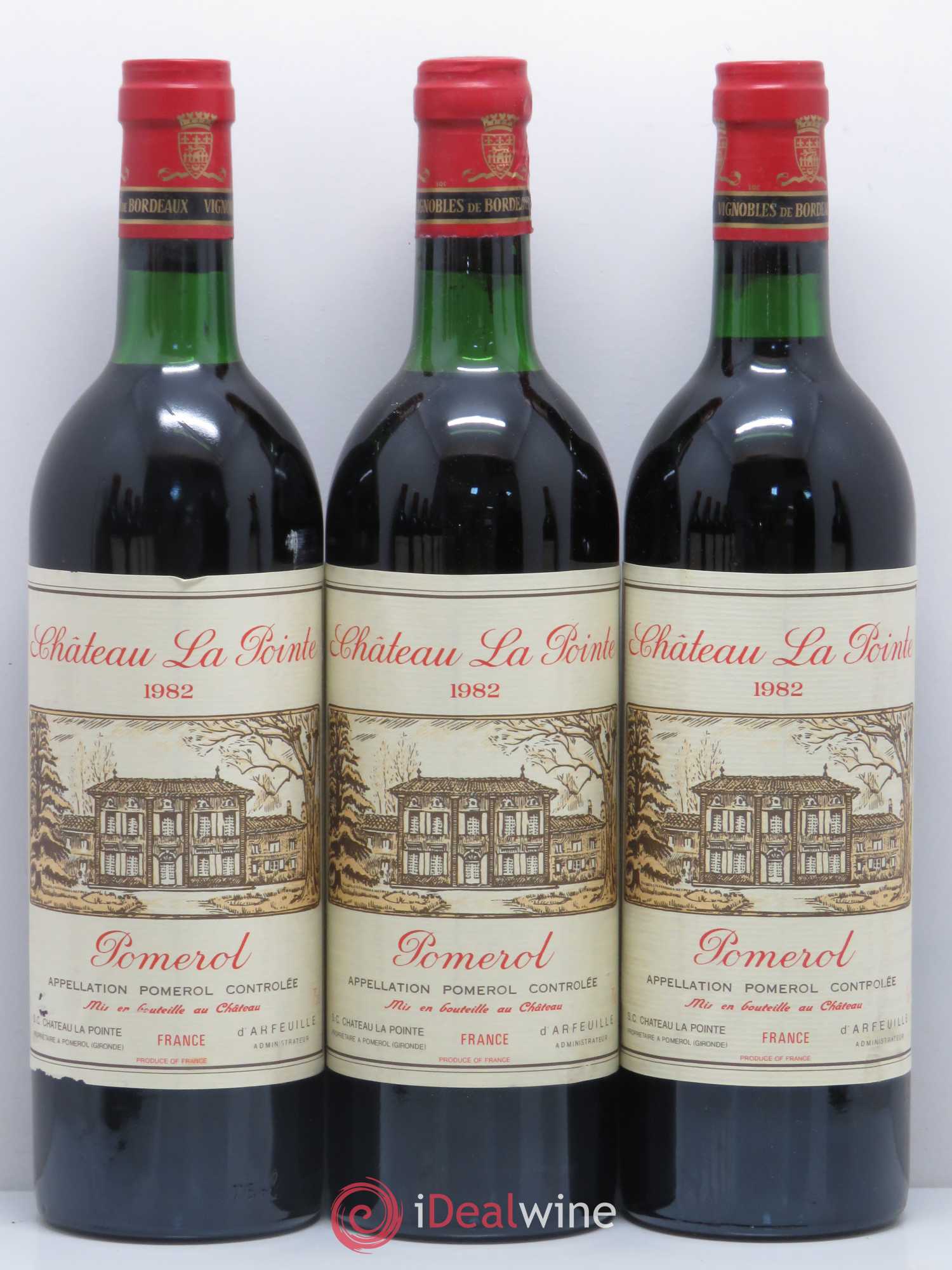 Château la Pointe 1982 - Lot de 12 bouteilles - 2