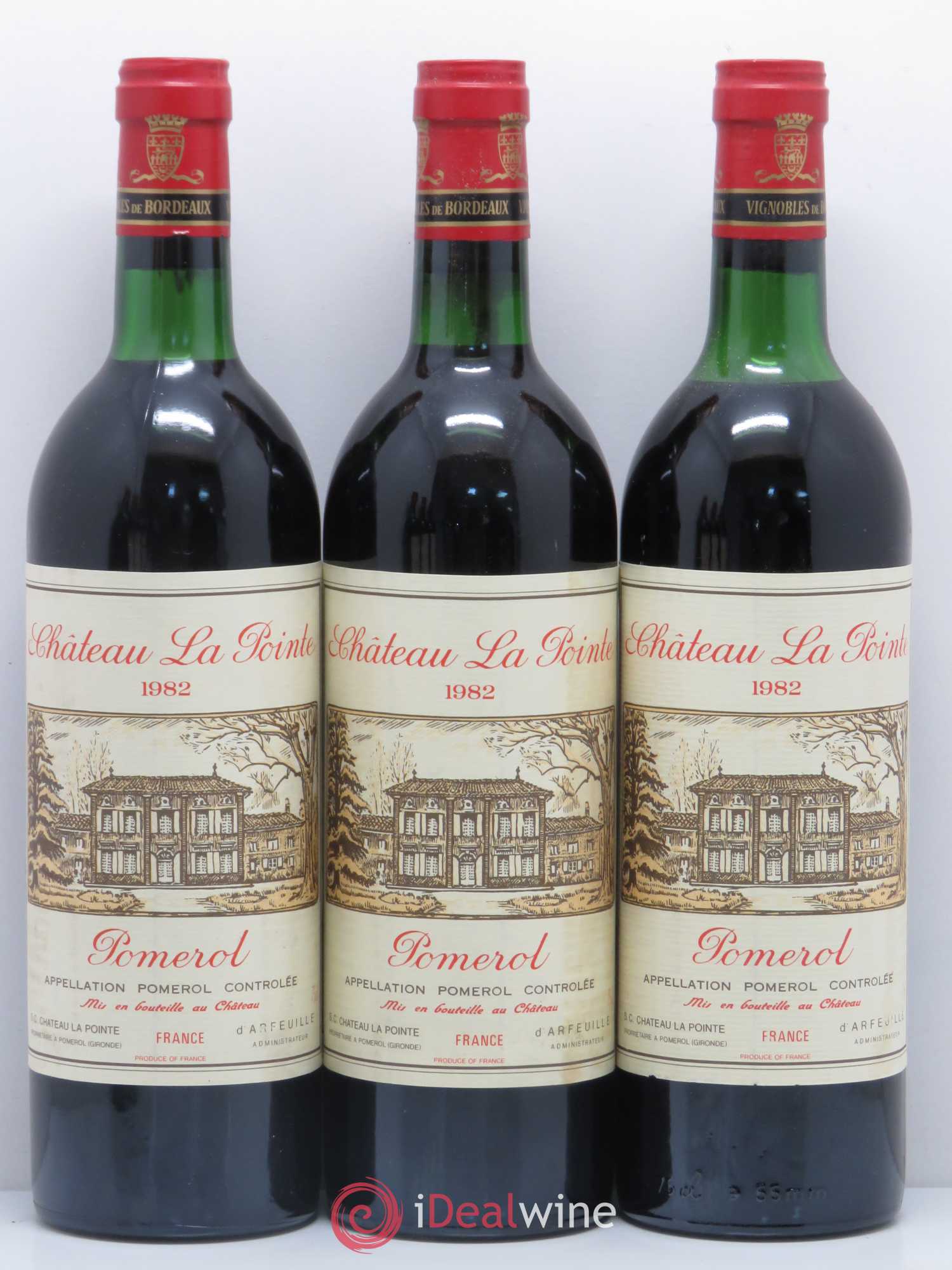 Château la Pointe 1982 - Lot de 12 bouteilles - 3