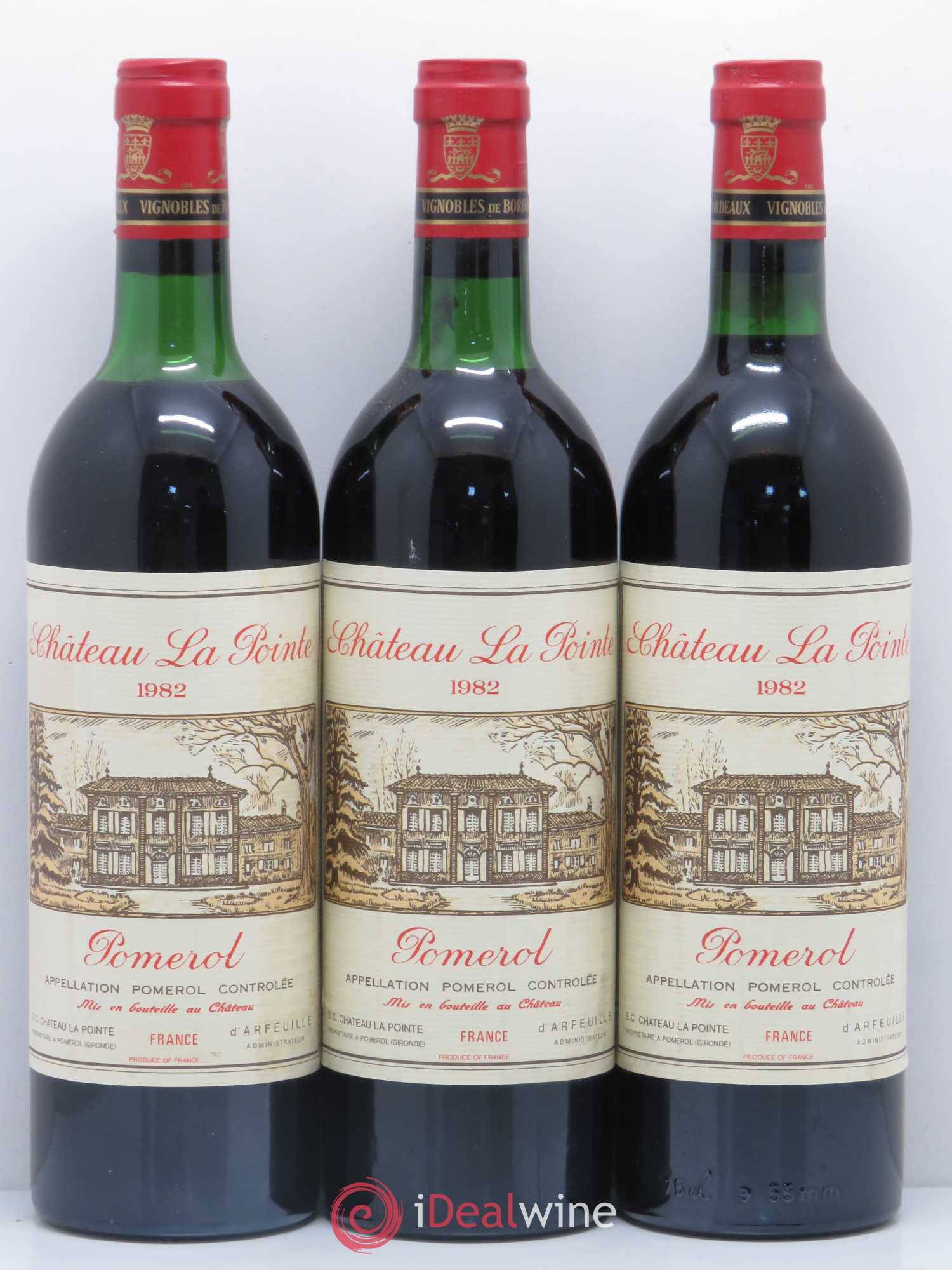 Château la Pointe 1982 - Lot de 12 bouteilles - 4