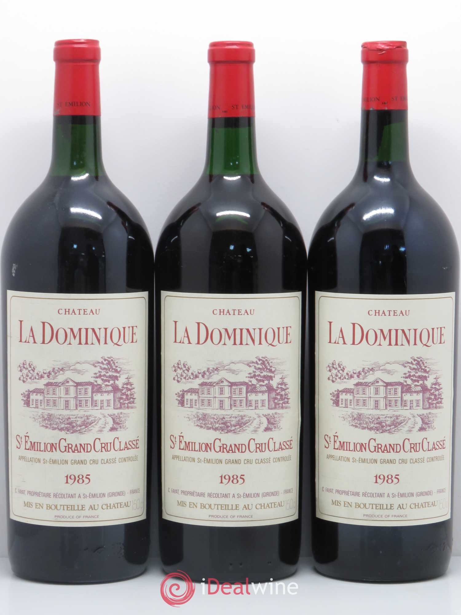 Château la Dominique Grand Cru Classé 1985 - Lot de 6 magnums - 2