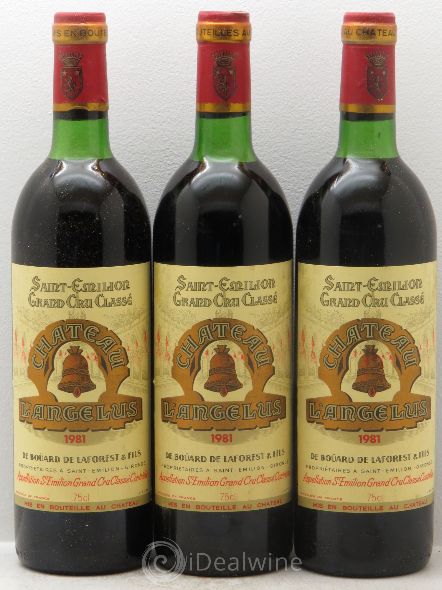 Château Angélus 1er Grand Cru Classé A 1981 - Lot de 6 bouteilles - 2