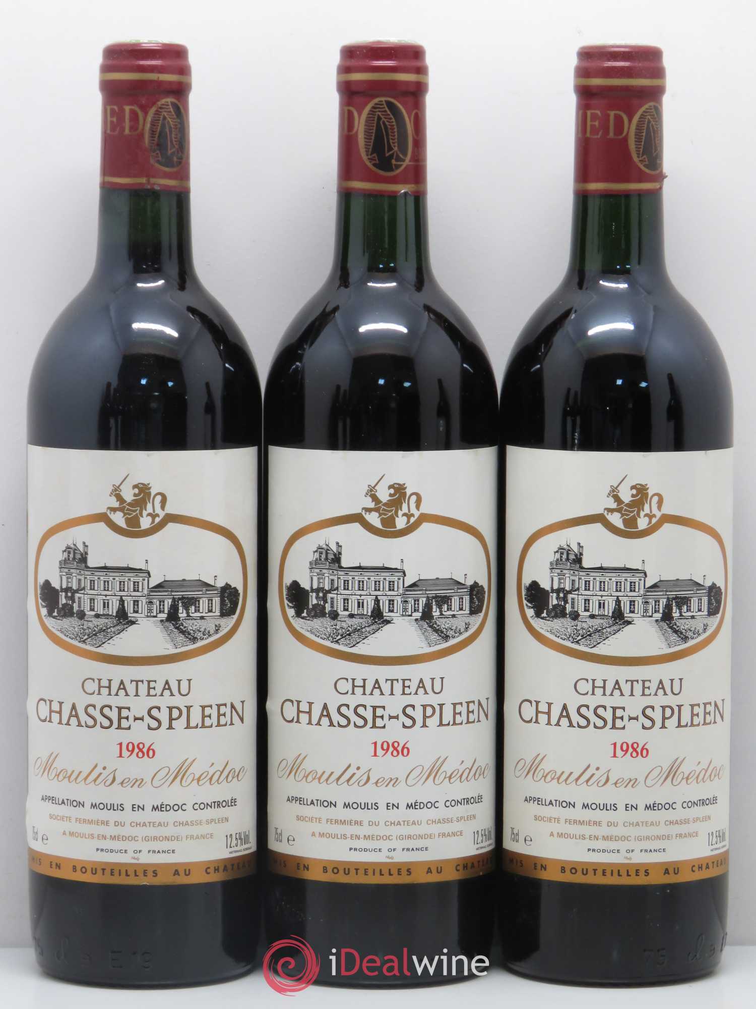 Château Chasse Spleen 1986 - Lot de 11 bouteilles - 2