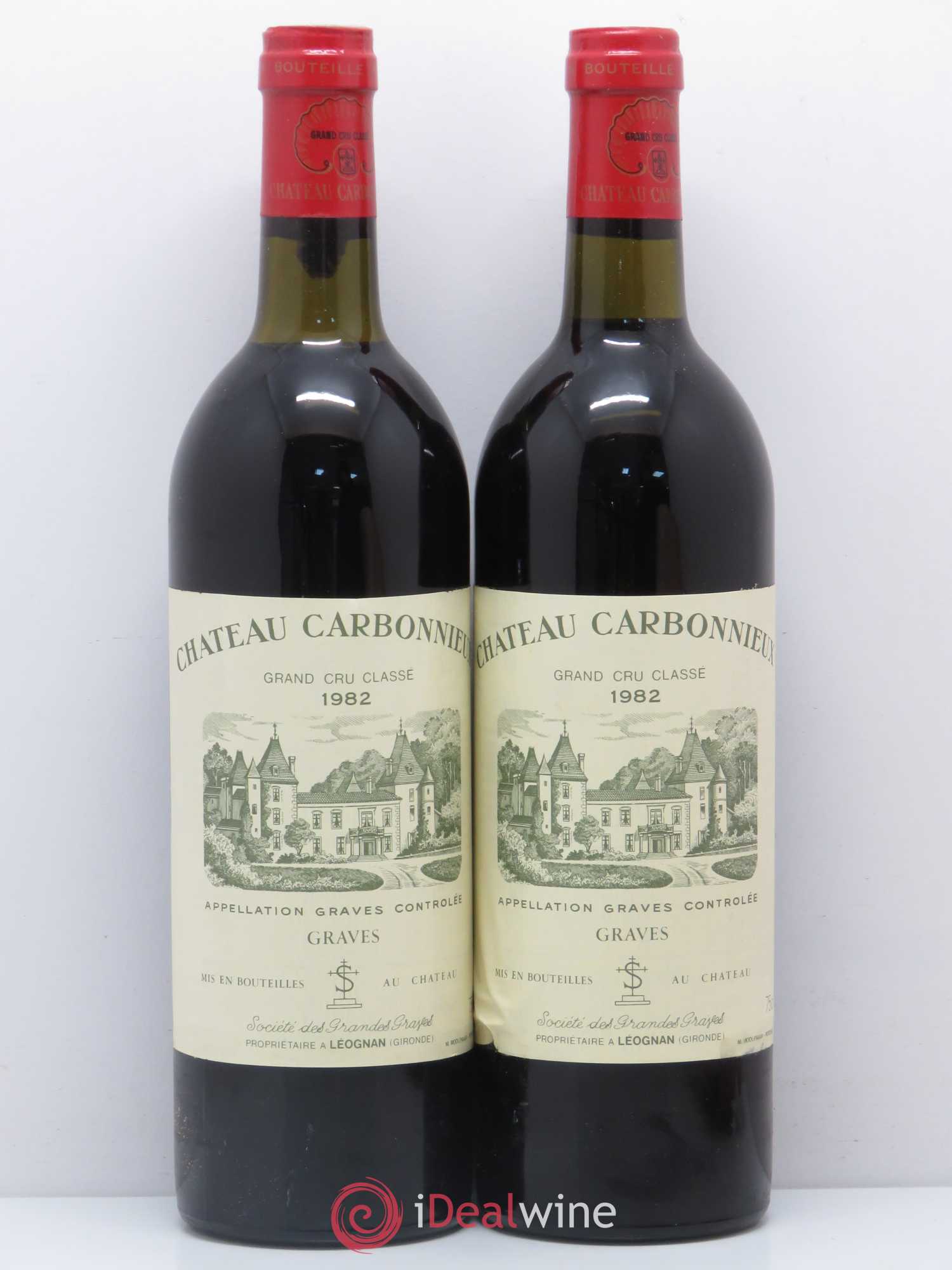 Château Carbonnieux Cru Classé de Graves 1982 - Lot de 11 bouteilles - 4