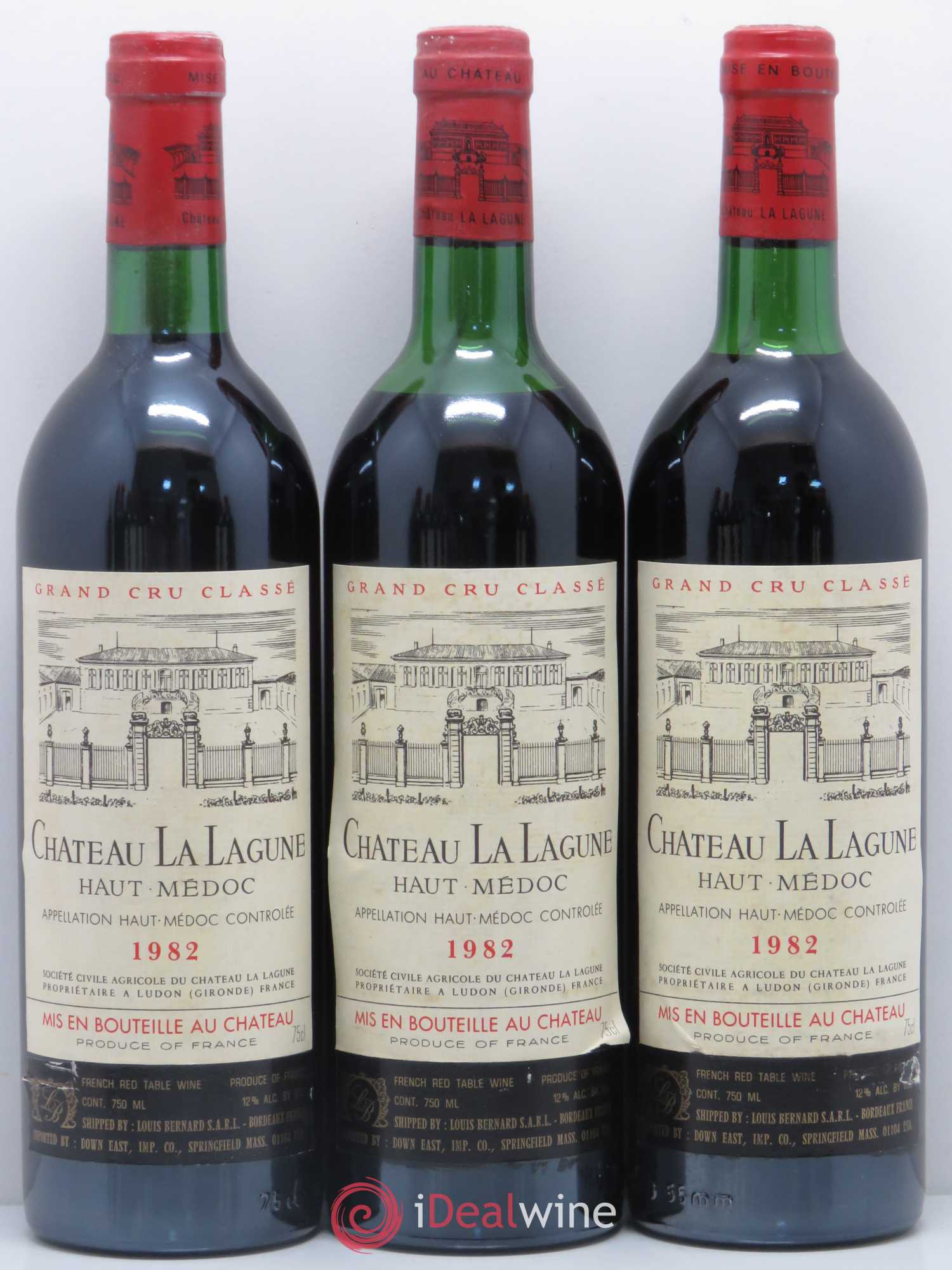Château la Lagune 3ème Grand Cru Classé 1982 - Lot de 12 bouteilles - 2
