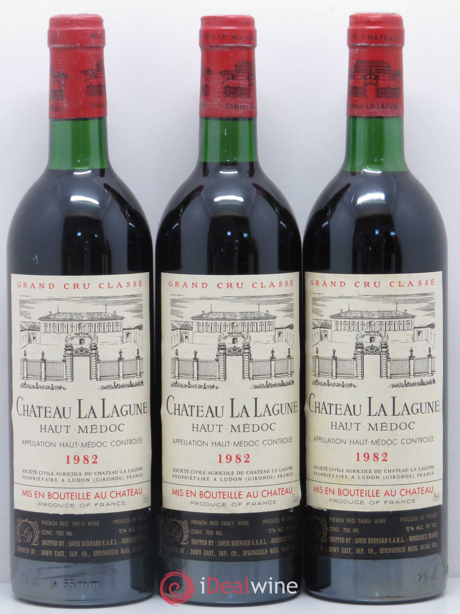 Château la Lagune 3ème Grand Cru Classé 1982 - Lot de 12 bouteilles - 3