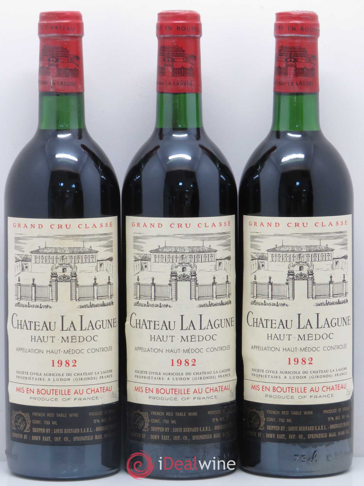 Château la Lagune 3ème Grand Cru Classé 1982 - Lot de 12 bouteilles - 4