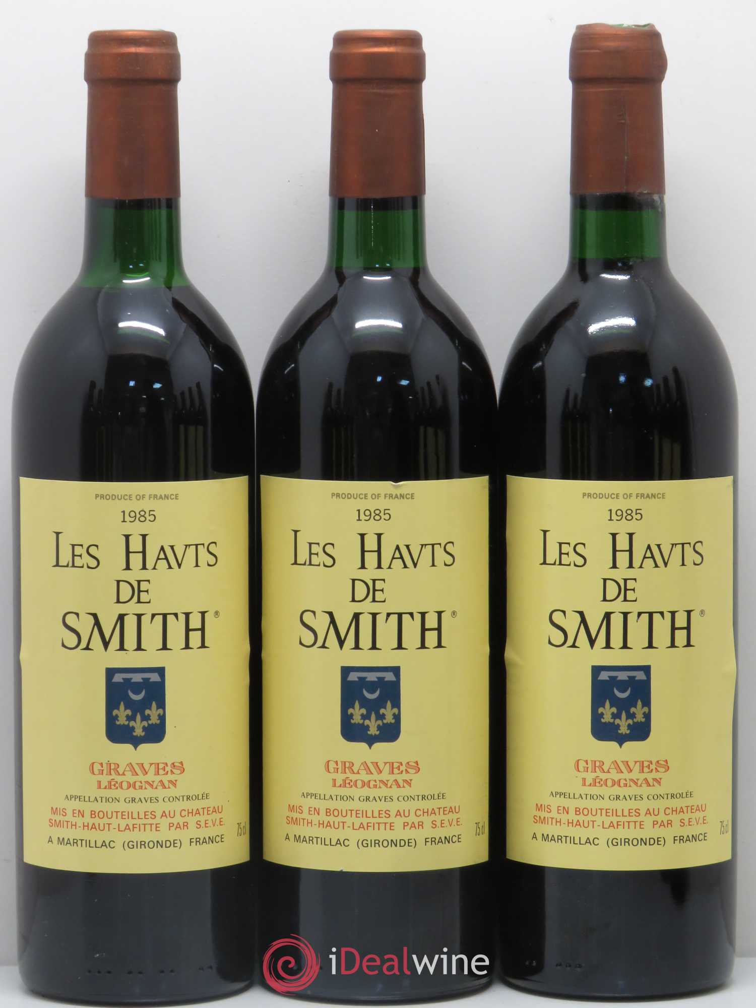 Les Hauts de Smith Second Vin 1985 - Lot de 11 bouteilles - 1