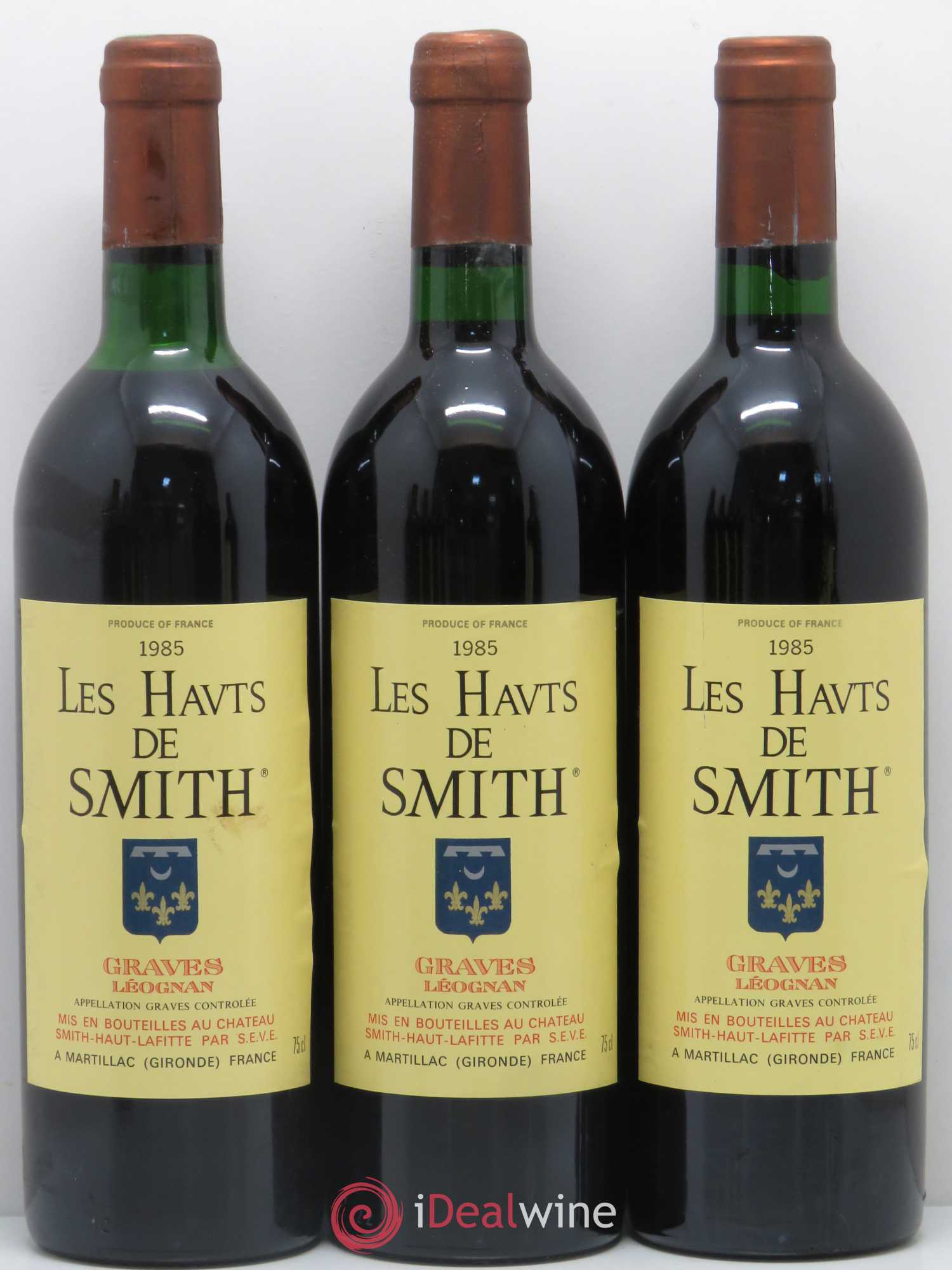 Les Hauts de Smith Second Vin 1985 - Lot de 11 bouteilles - 2