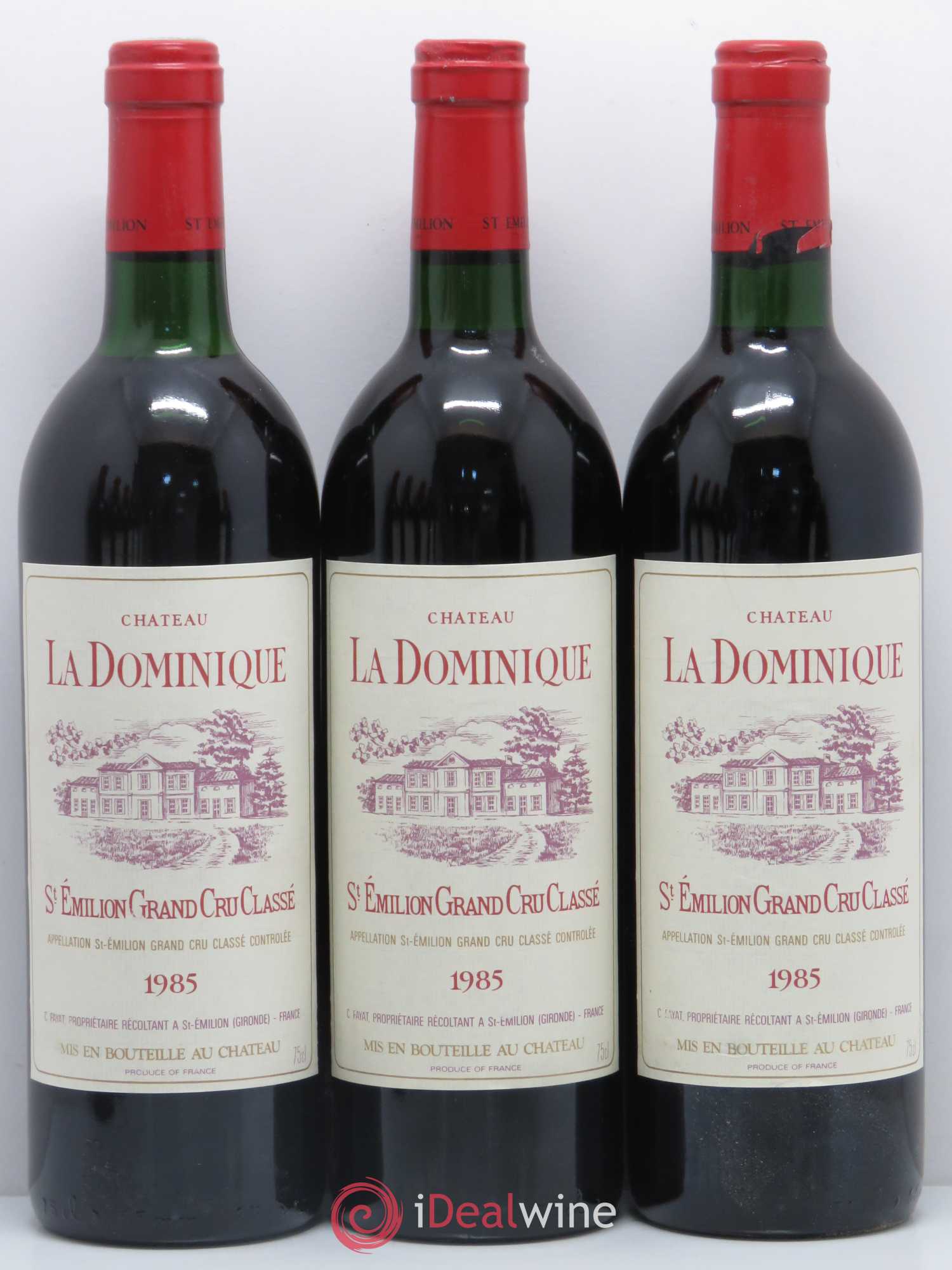 Château la Dominique Grand Cru Classé 1985 - Lot de 12 bouteilles - 2