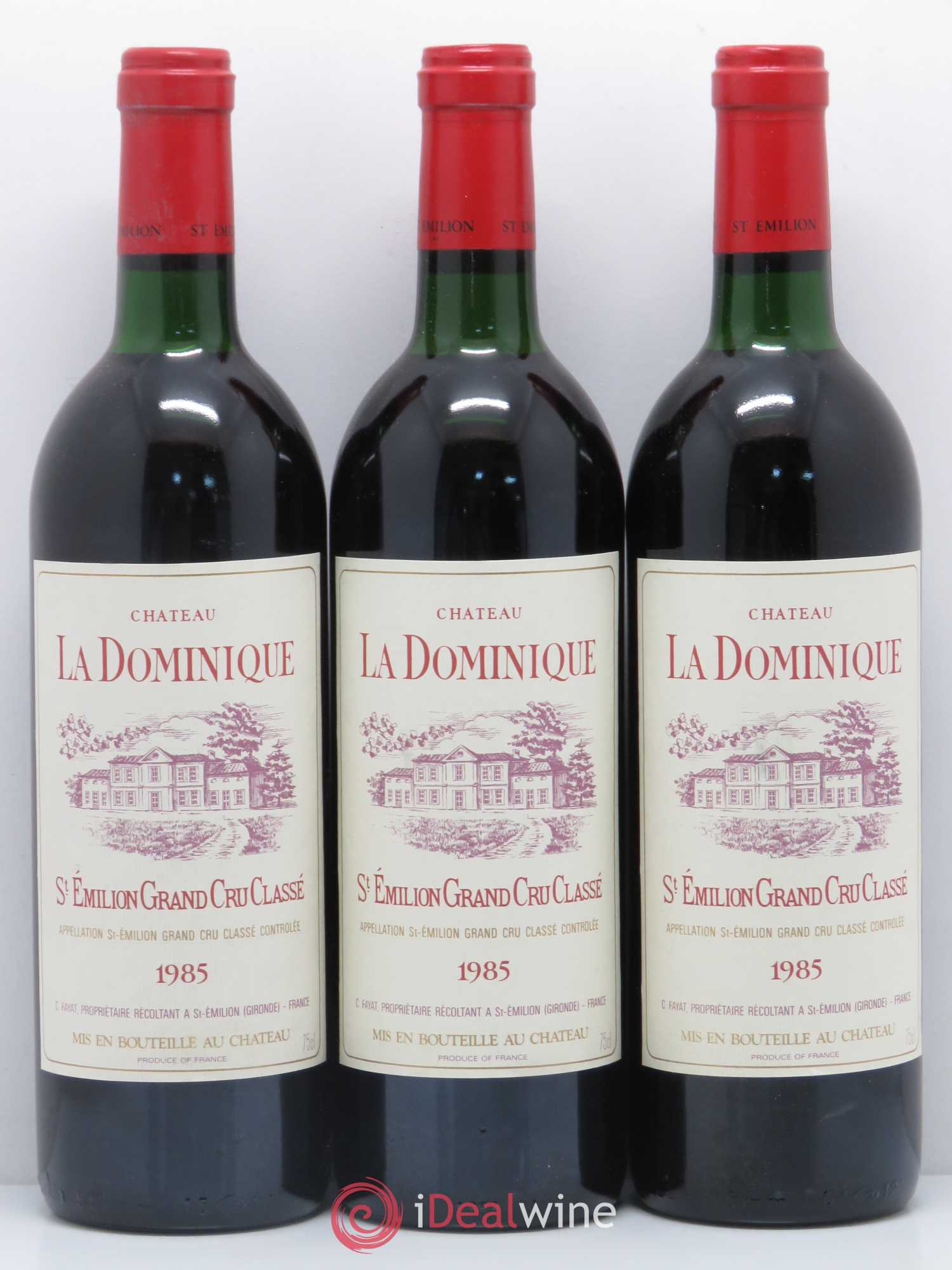 Château la Dominique Grand Cru Classé 1985 - Lot de 12 bouteilles - 4
