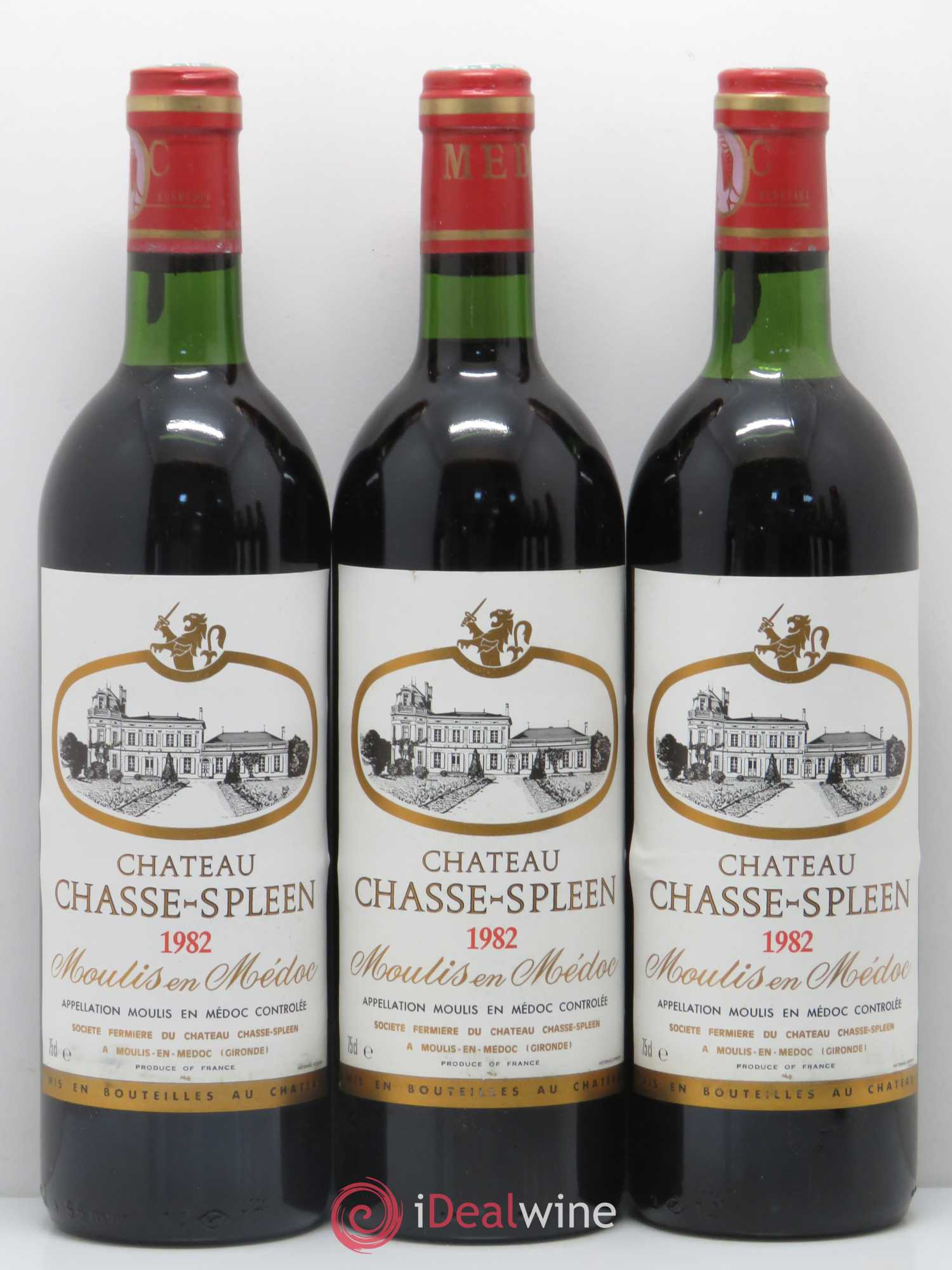 Château Chasse Spleen 1982 - Lot de 11 bouteilles - 2