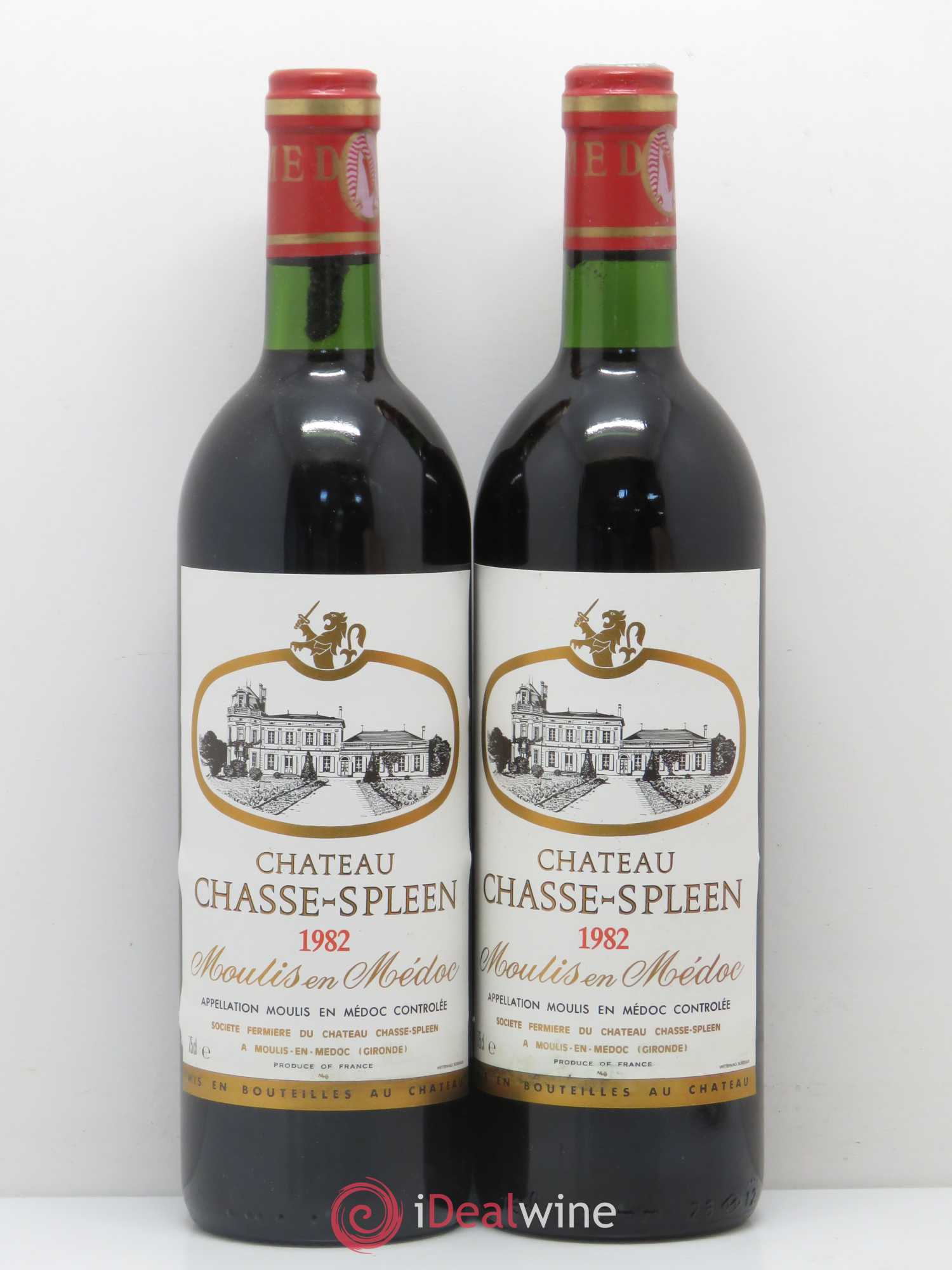 Château Chasse Spleen 1982 - Lot de 11 bouteilles - 4