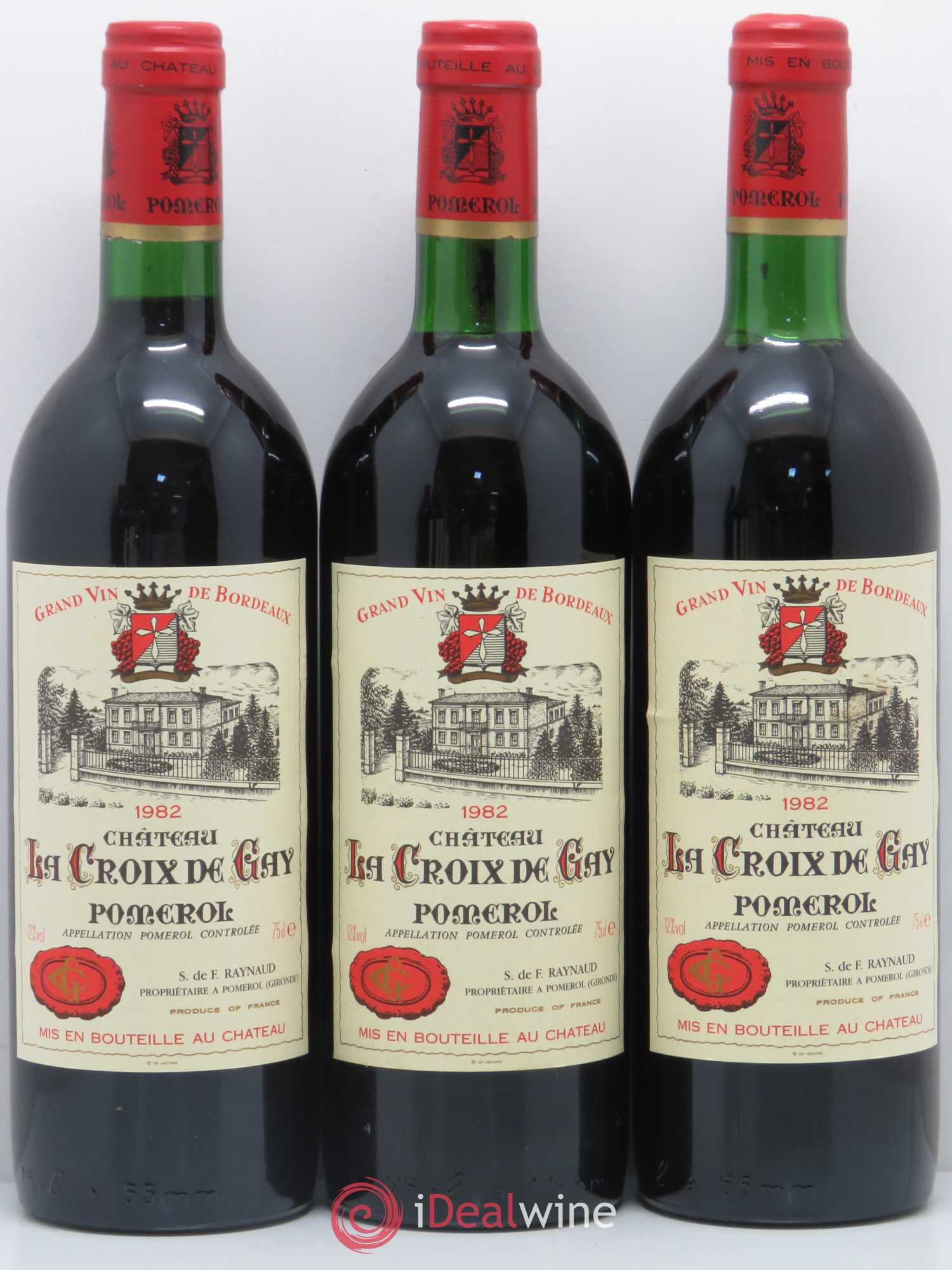 Château la Croix de Gay 1982 - Lot de 12 bouteilles - 3