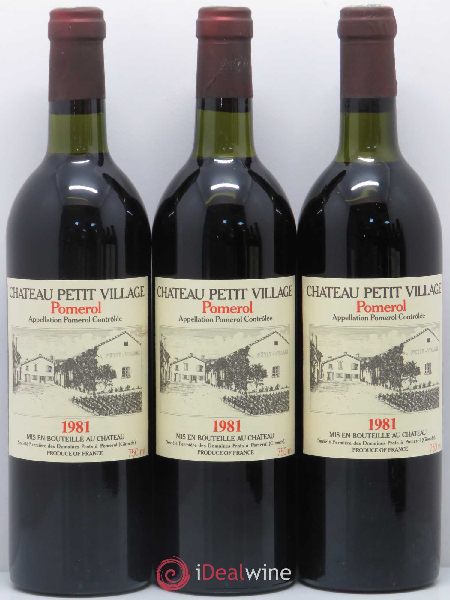 Château Petit Village 1981 - Lot de 12 bouteilles - 3