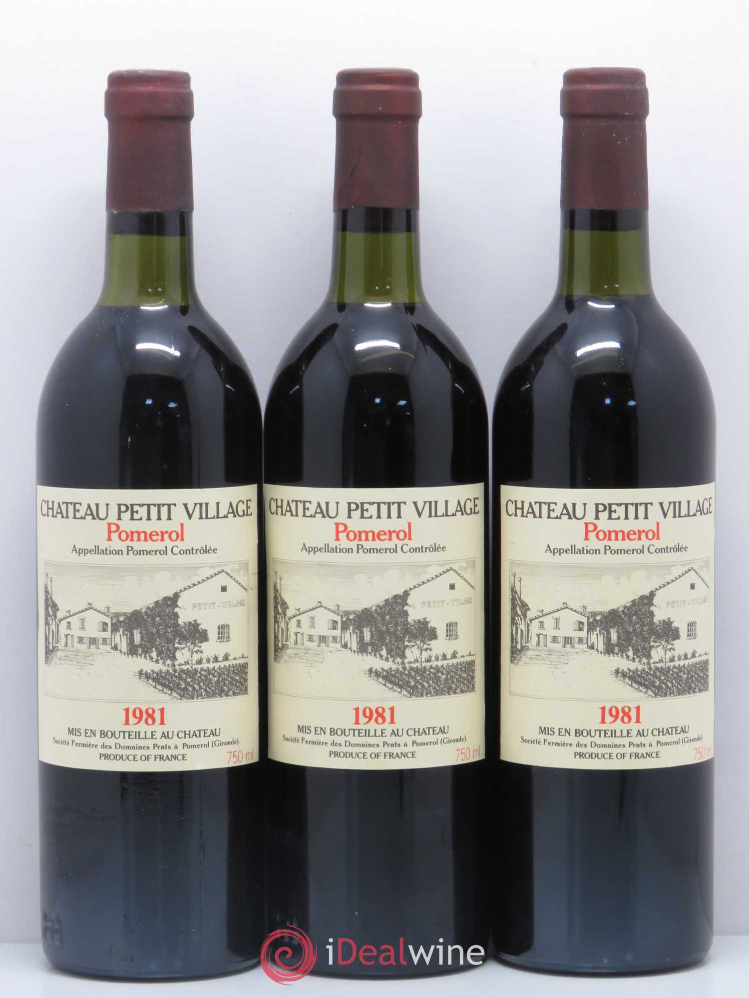 Château Petit Village 1981 - Lot de 12 bouteilles - 4
