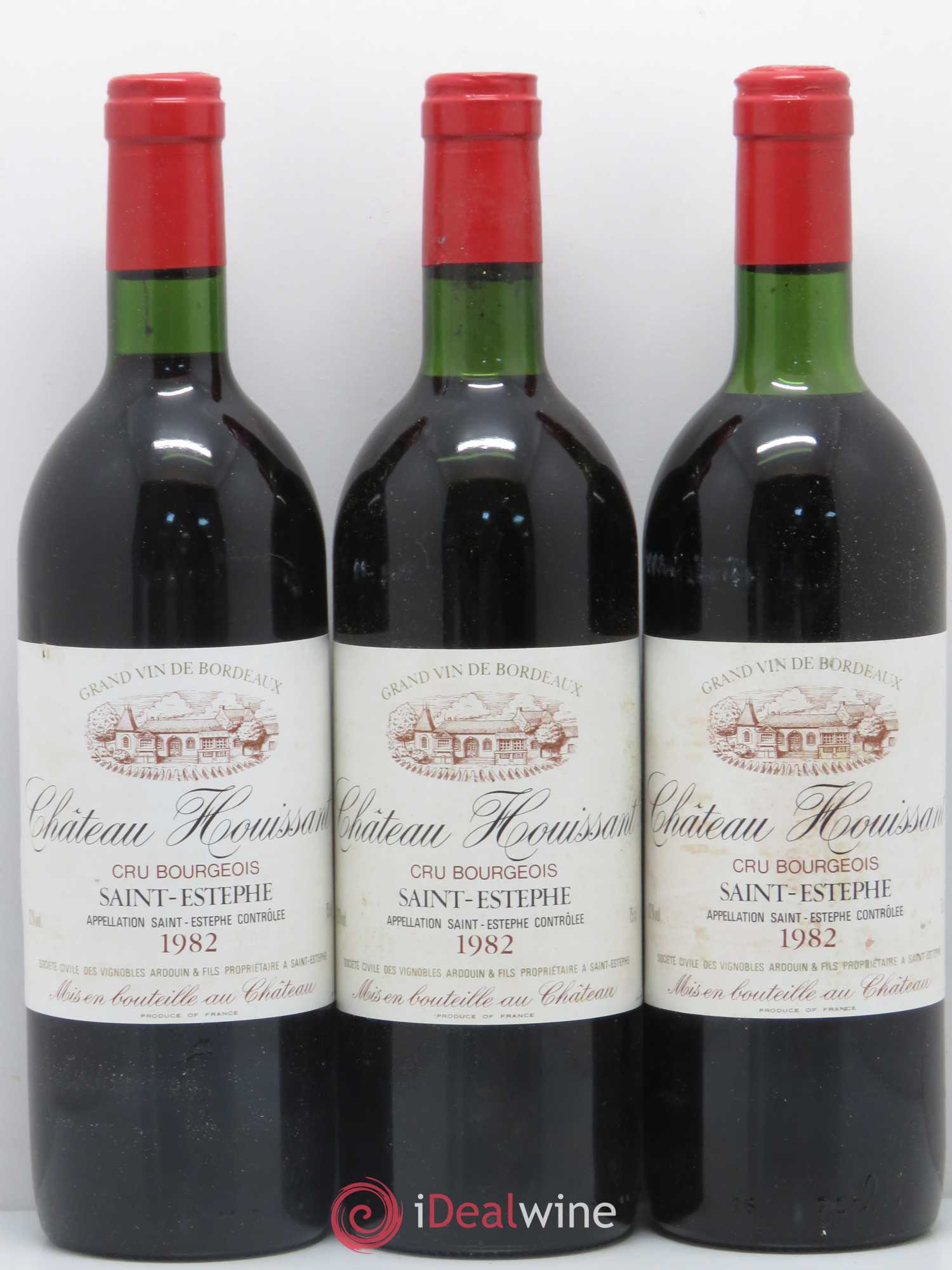 Château Houissant 1982 - Lot de 6 bouteilles - 2