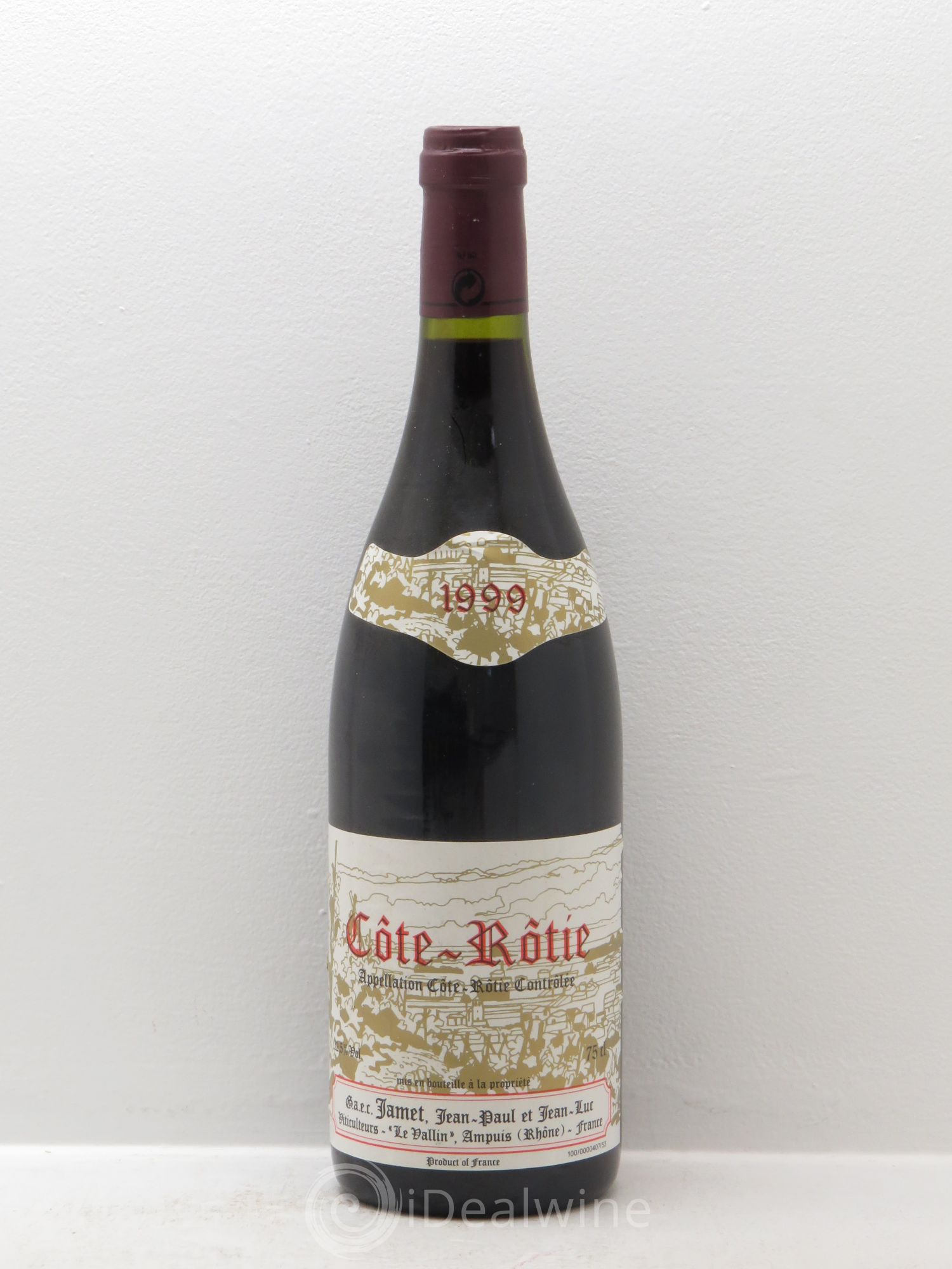 Côte-Rôtie Jamet (Domaine) 1999 - Lot de 1 bouteille - 0