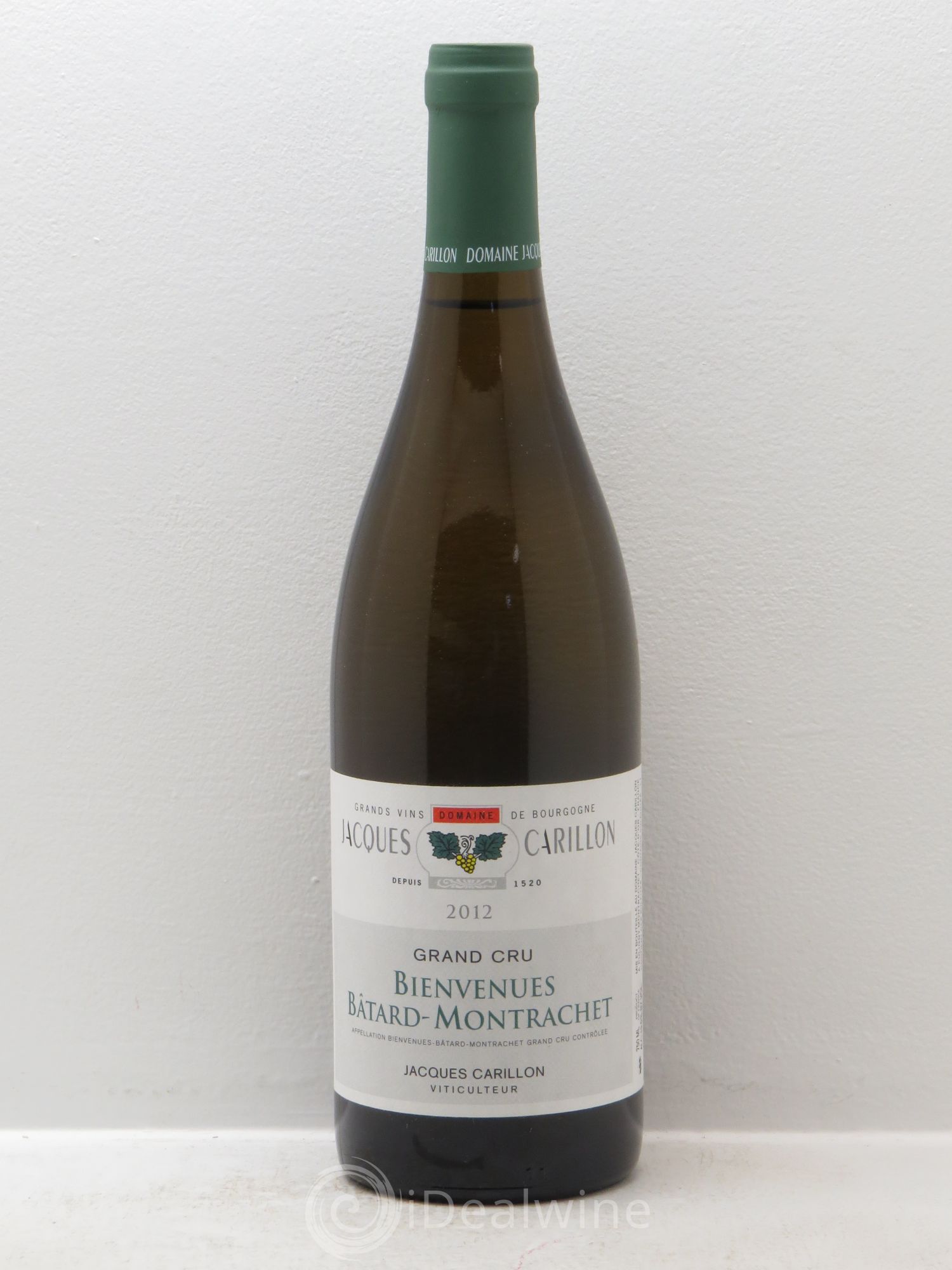 Bienvenues-Bâtard-Montrachet Grand Cru Louis Carillon & Fils 2012 - Lot de 1 bouteille - 0