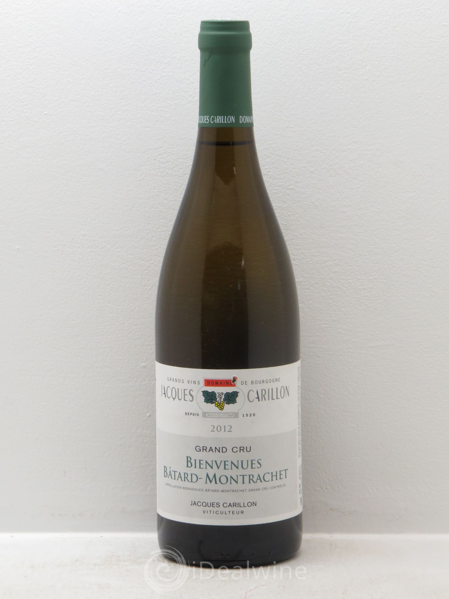 Bienvenues-Bâtard-Montrachet Grand Cru Louis Carillon & Fils 2012 - Lot de 1 bouteille - 0