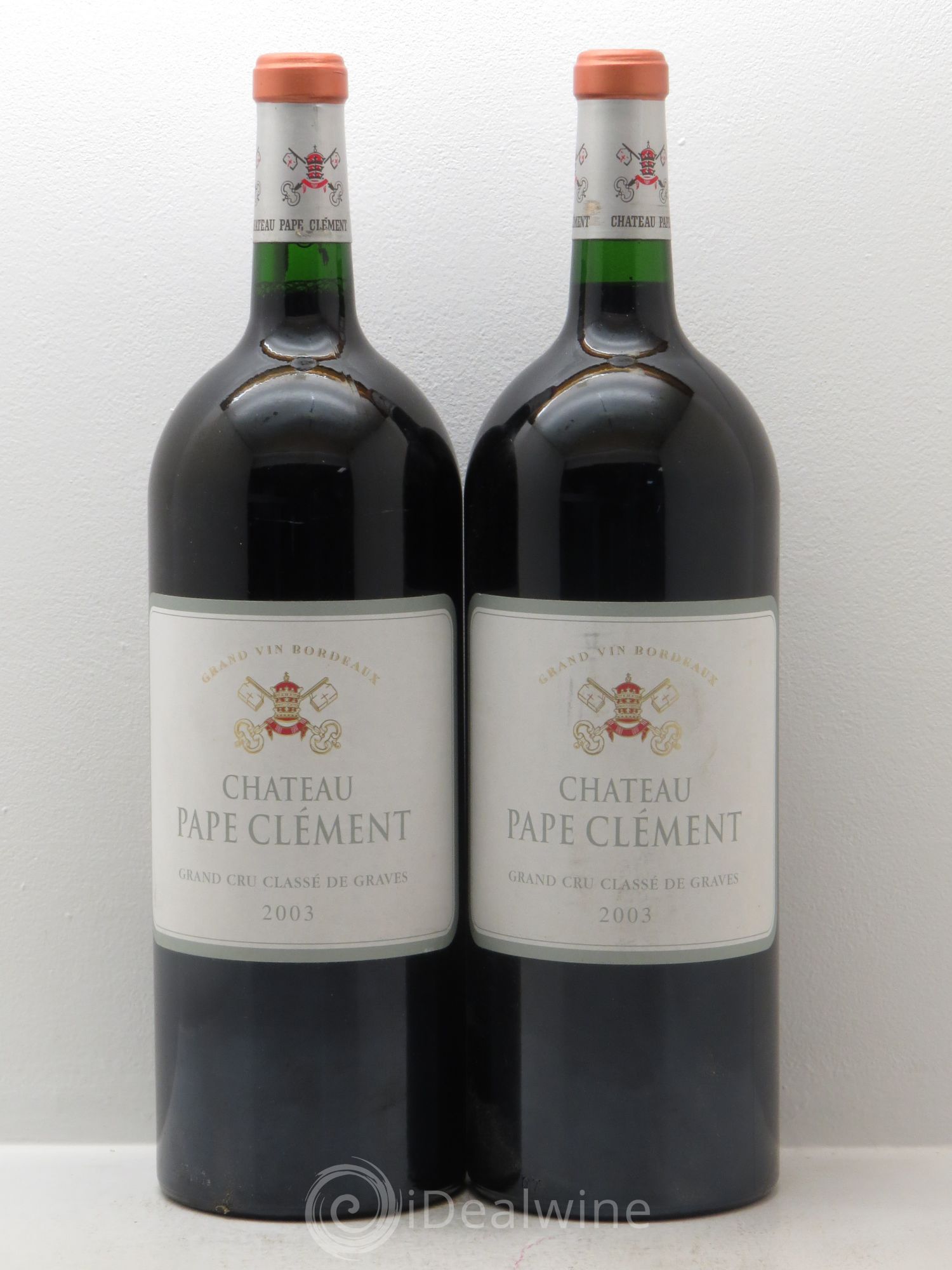 Château Pape Clément Cru Classé de Graves 2003 - Lot de 2 magnums - 0