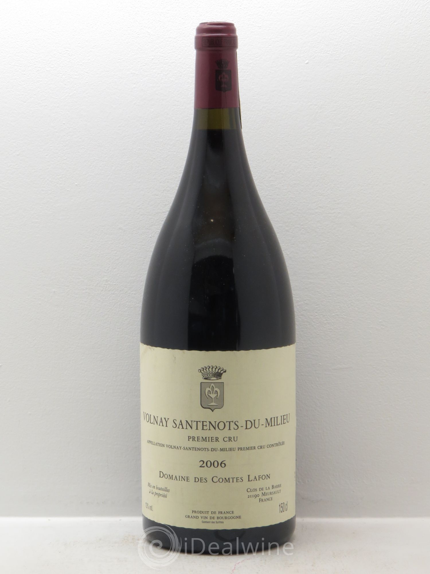 Volnay 1er Cru Santenots du Milieu Comtes Lafon (Domaine des) 2006 - Lot de 1 magnum - 0