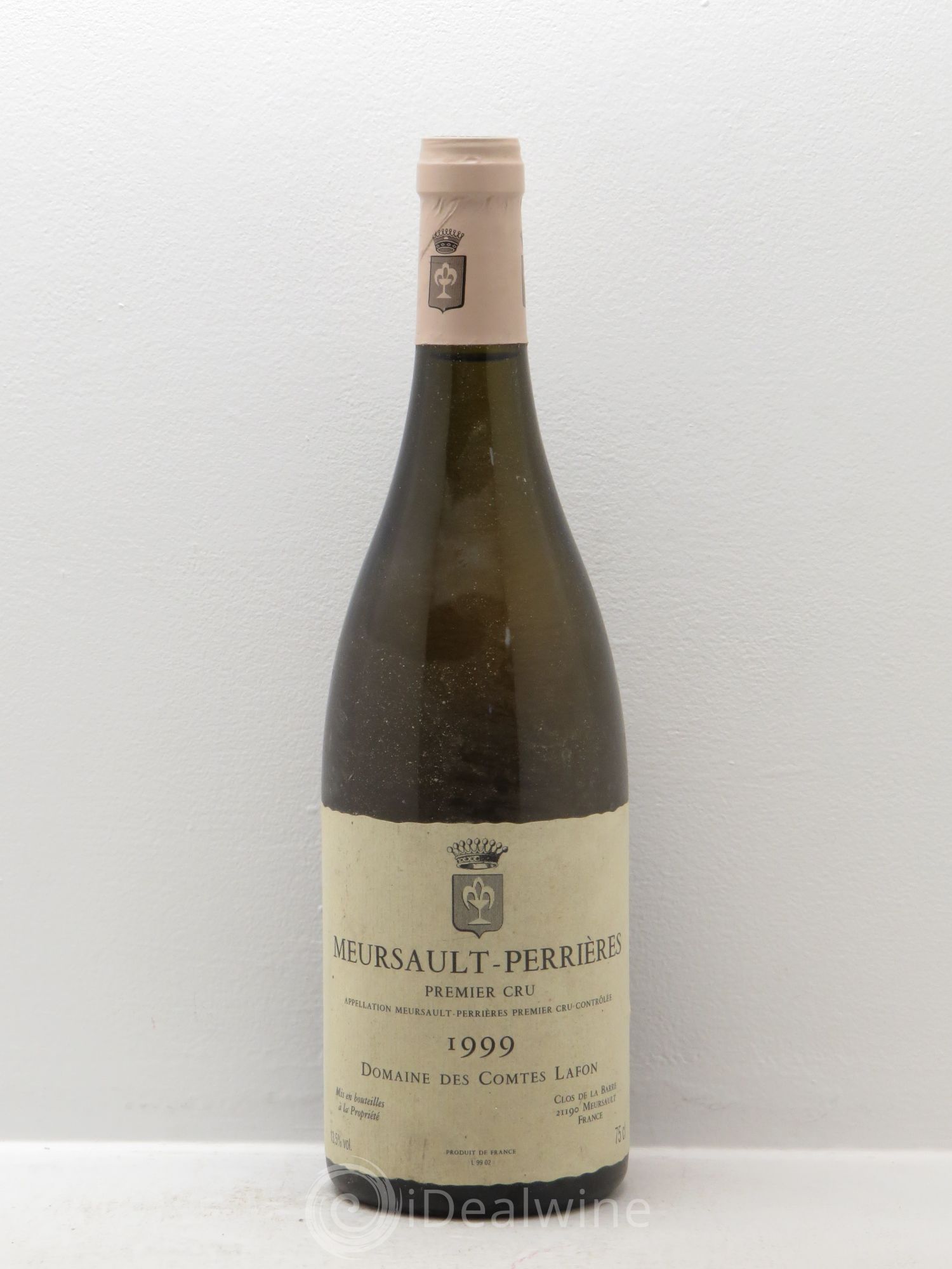 Meursault 1er Cru Perrières Comtes Lafon (Domaine des) 1999 - Lot de 1 bouteille - 0